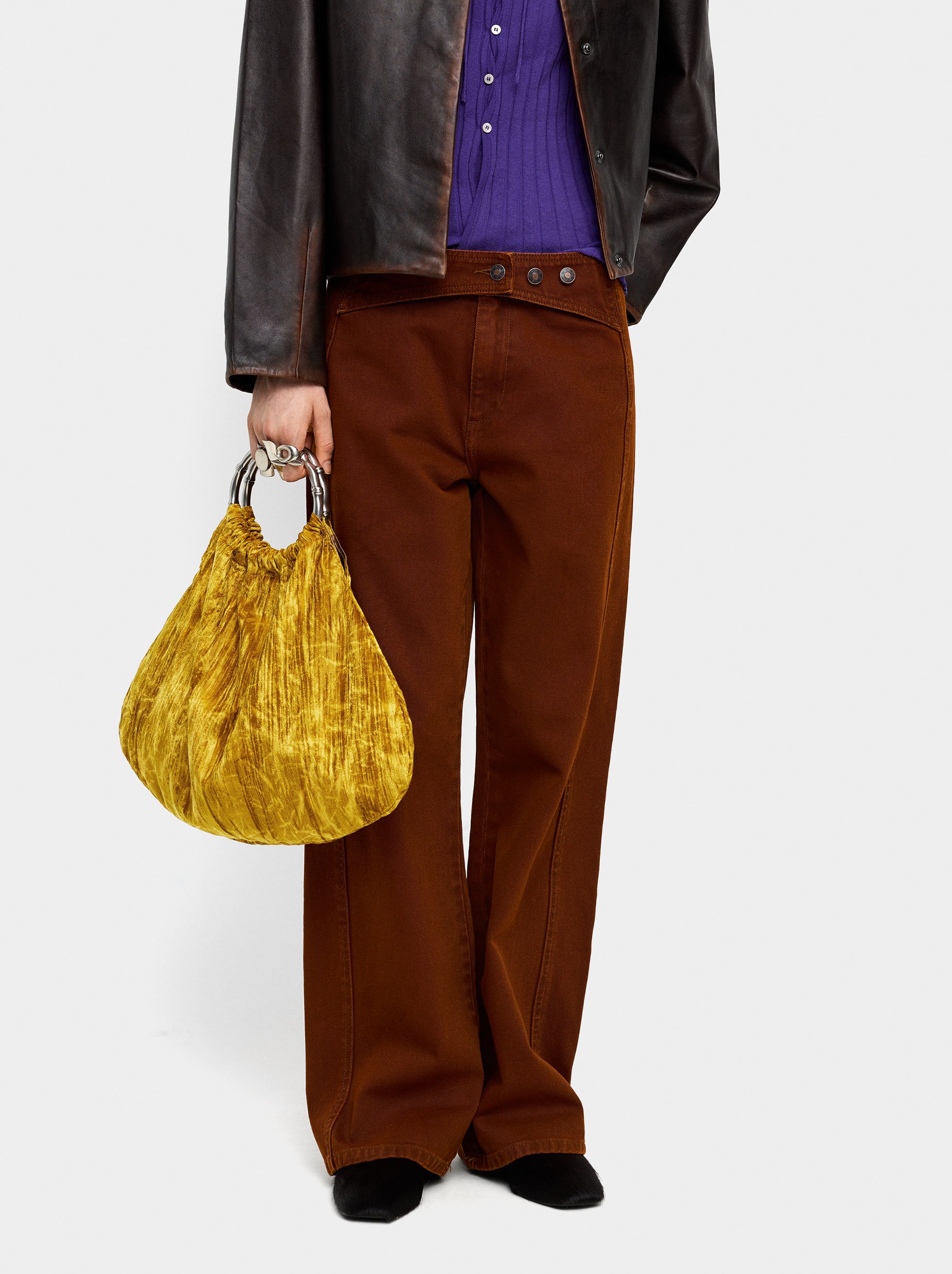 Fabric handbag image number 1.0