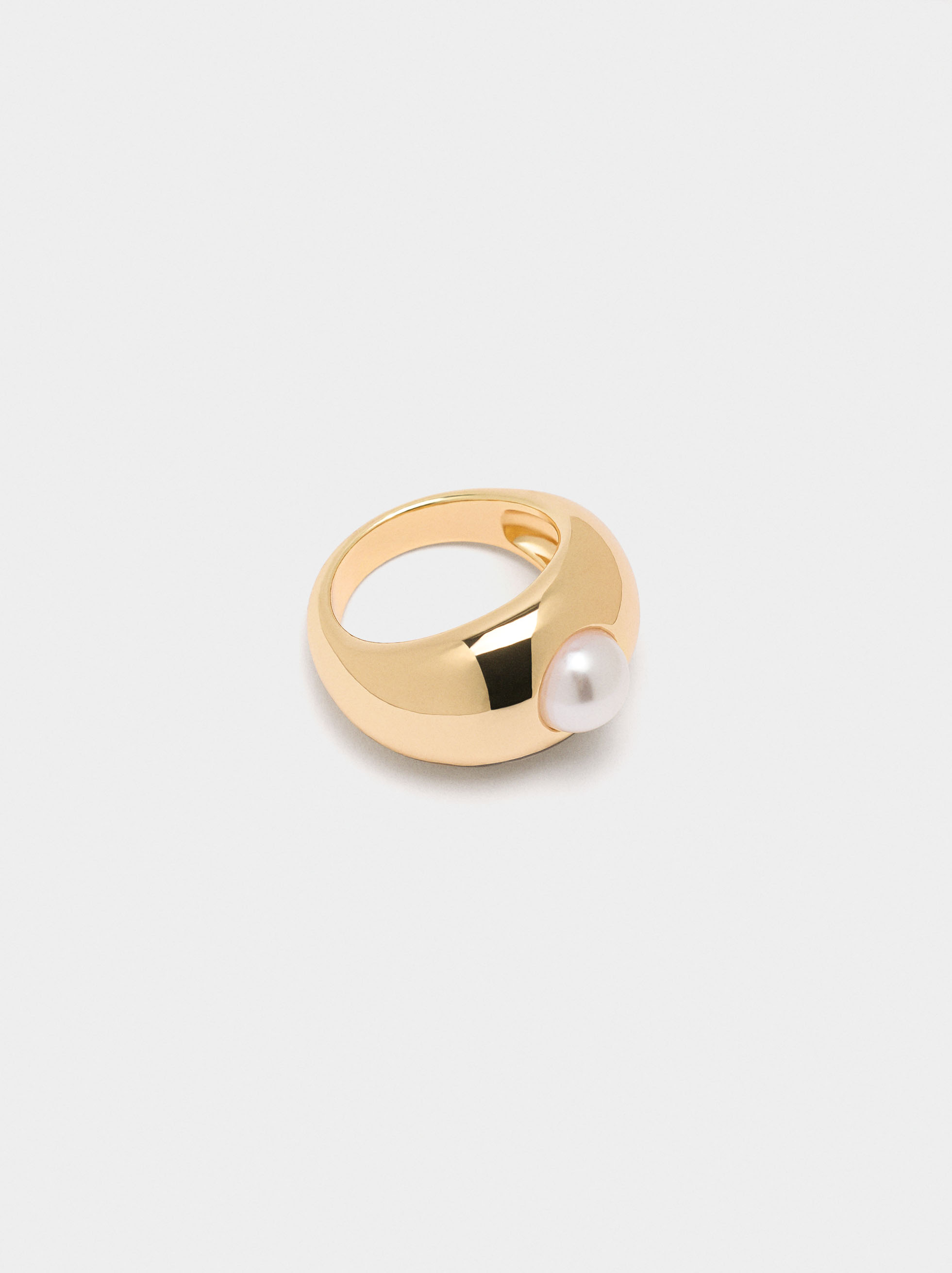 Anello con perla image number 2.0