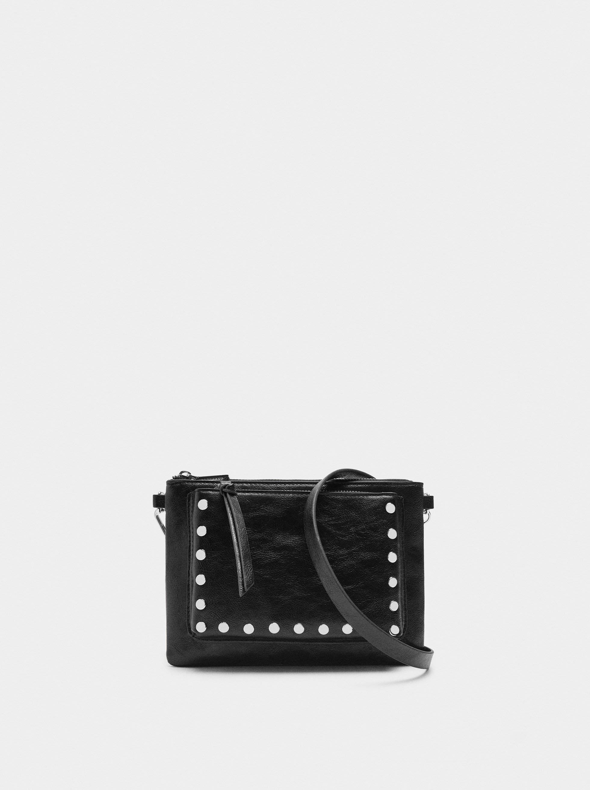 Crossbody bag with studs image number 0.0