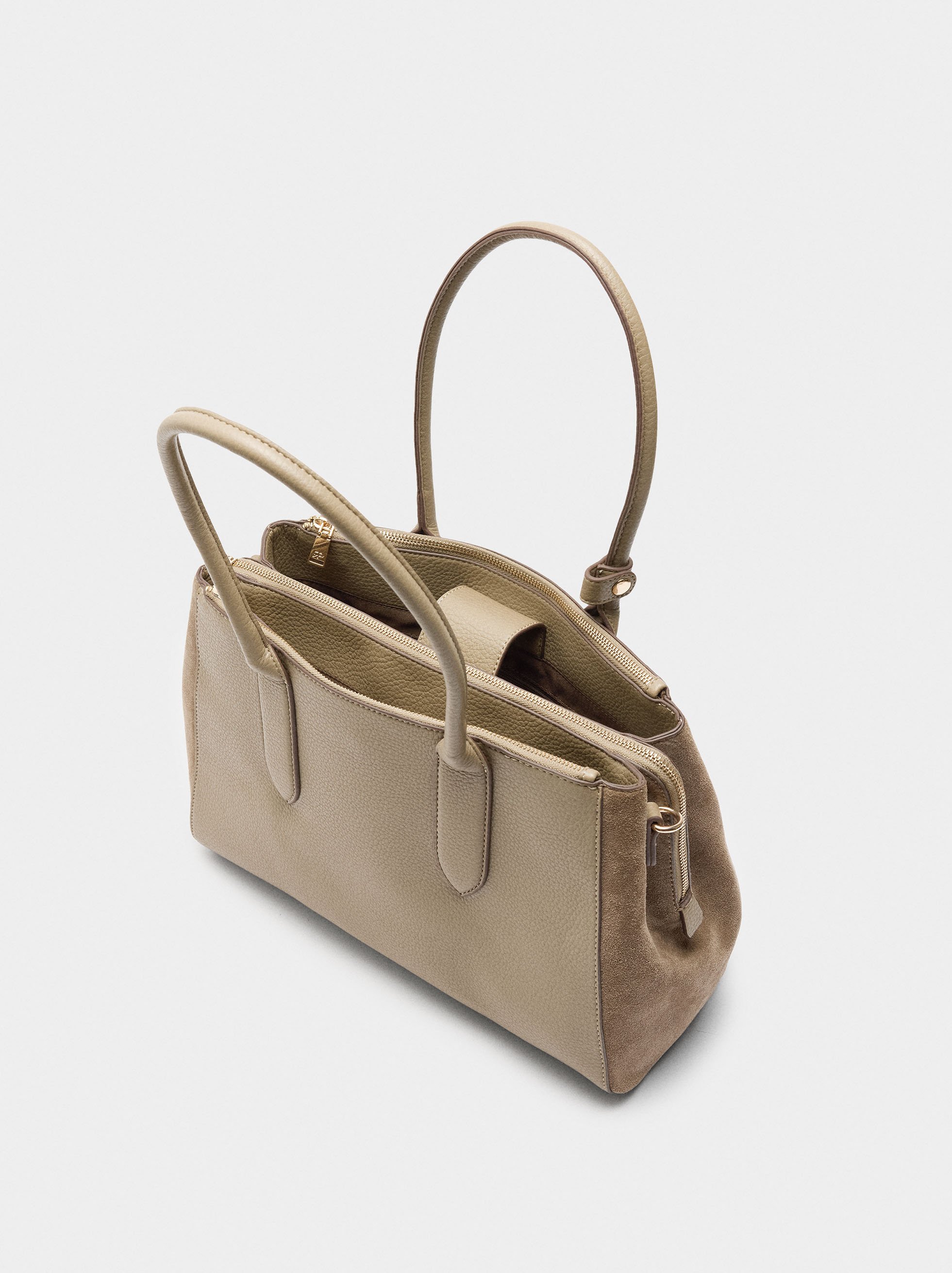 Bag for 13" laptop with leather details image number 5.0