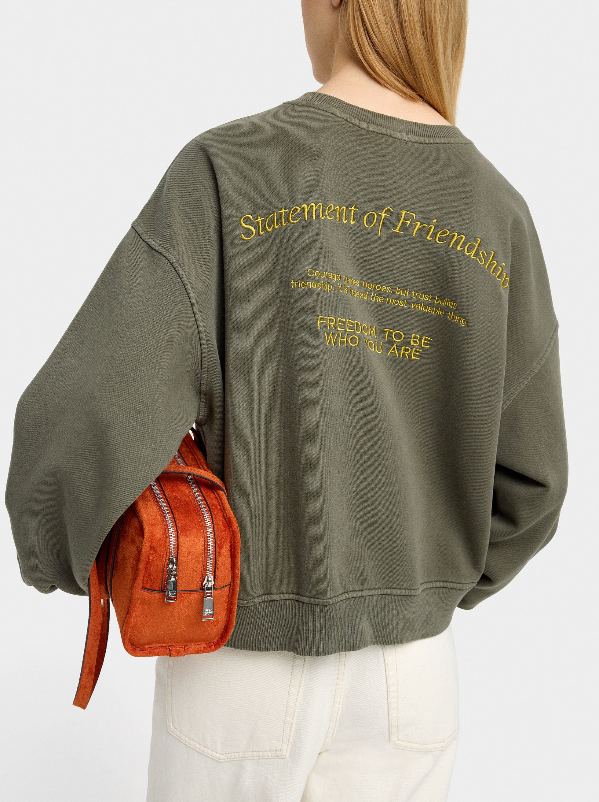 Sweatshirt aus 100% Baumwolle image number 3.0