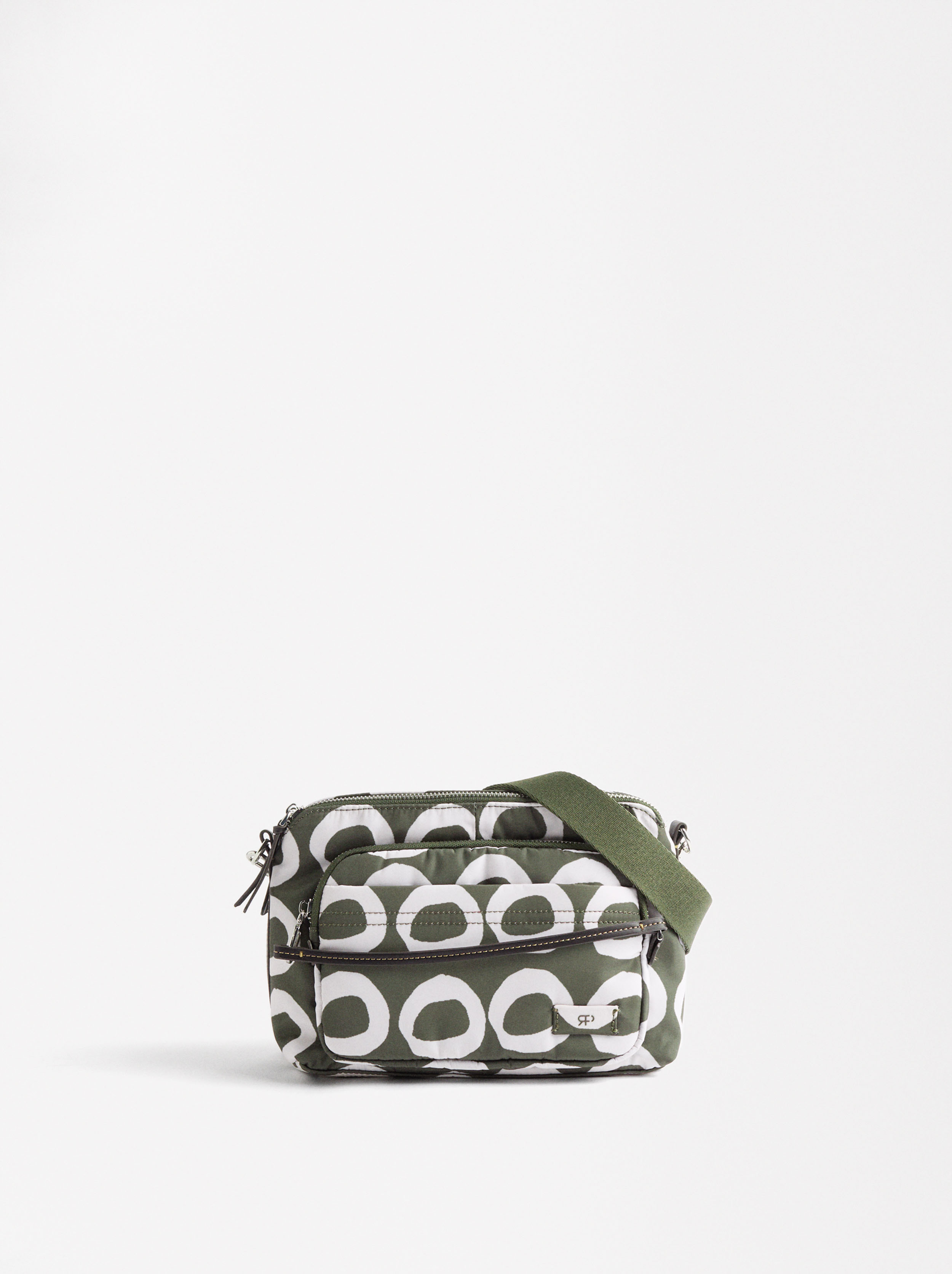 Nylon Printed Crossbody Bag image number 0.0