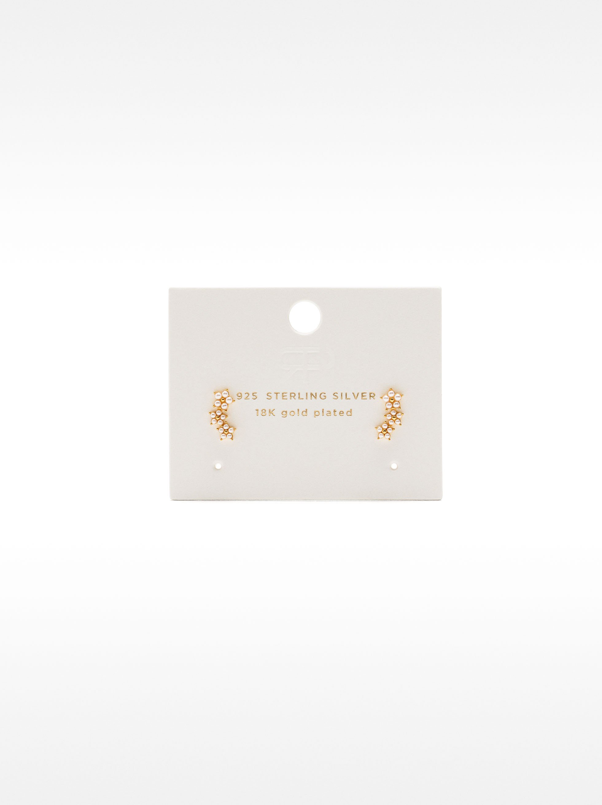 Orecchini con zirconi - Argento sterling 925 image number 4.0