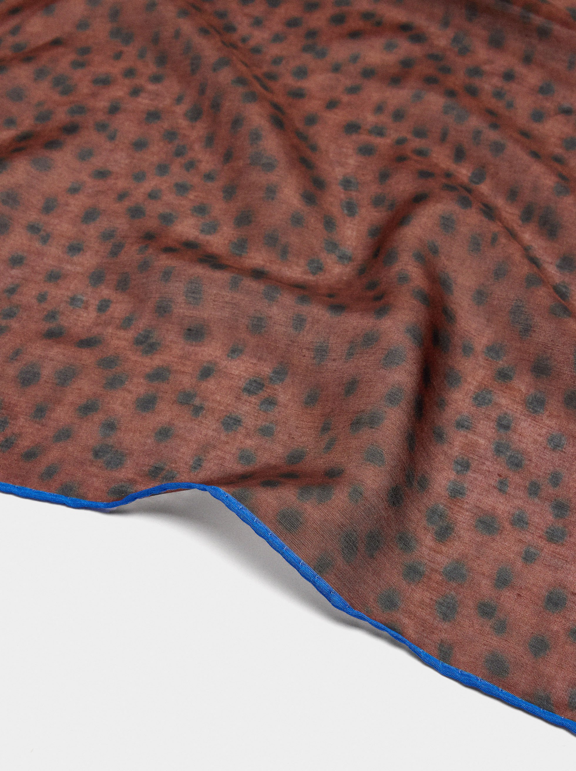 Foulard quadrato in misto seta image number 1.0