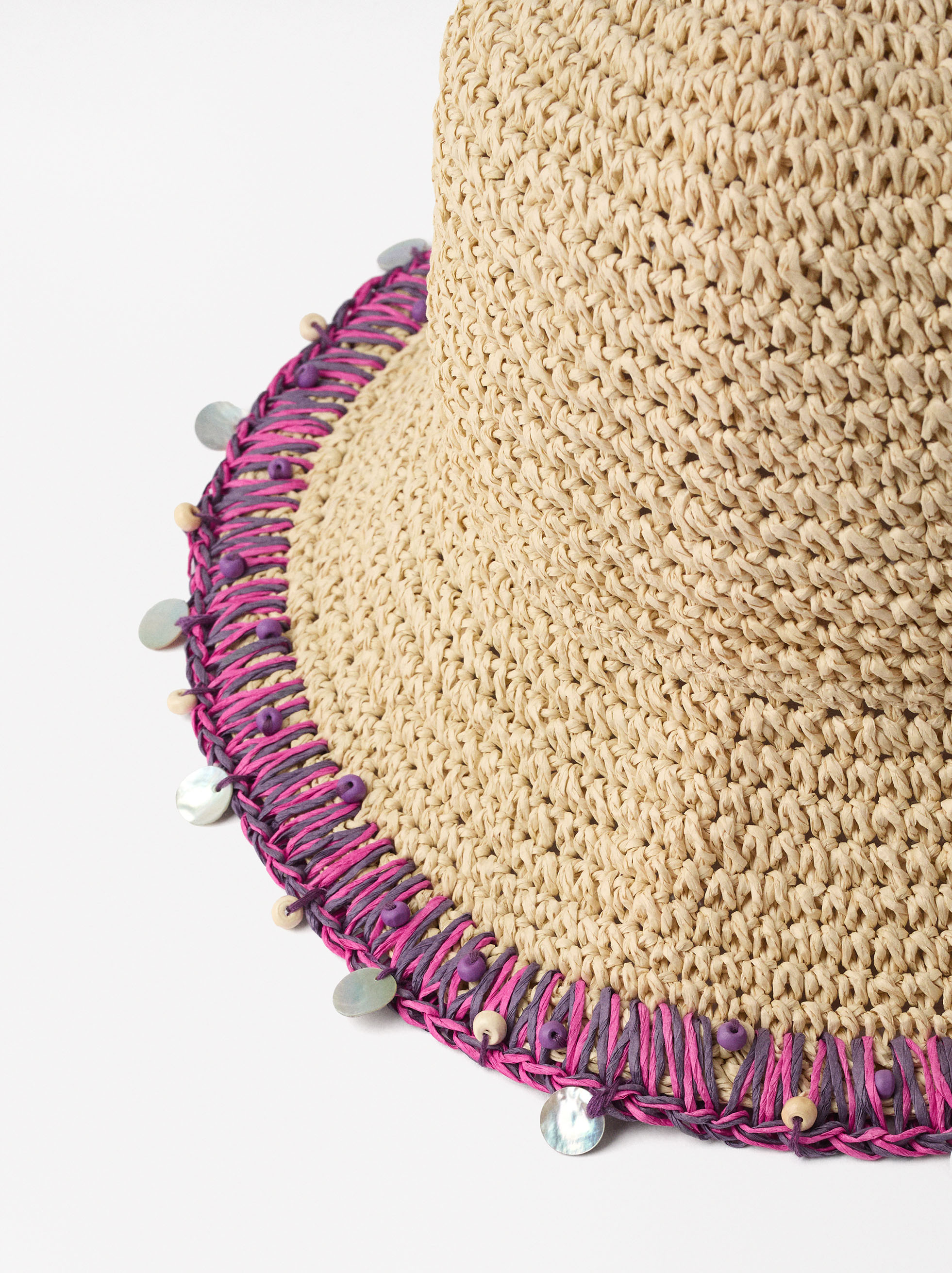 Braided bucket hat image number 1.0