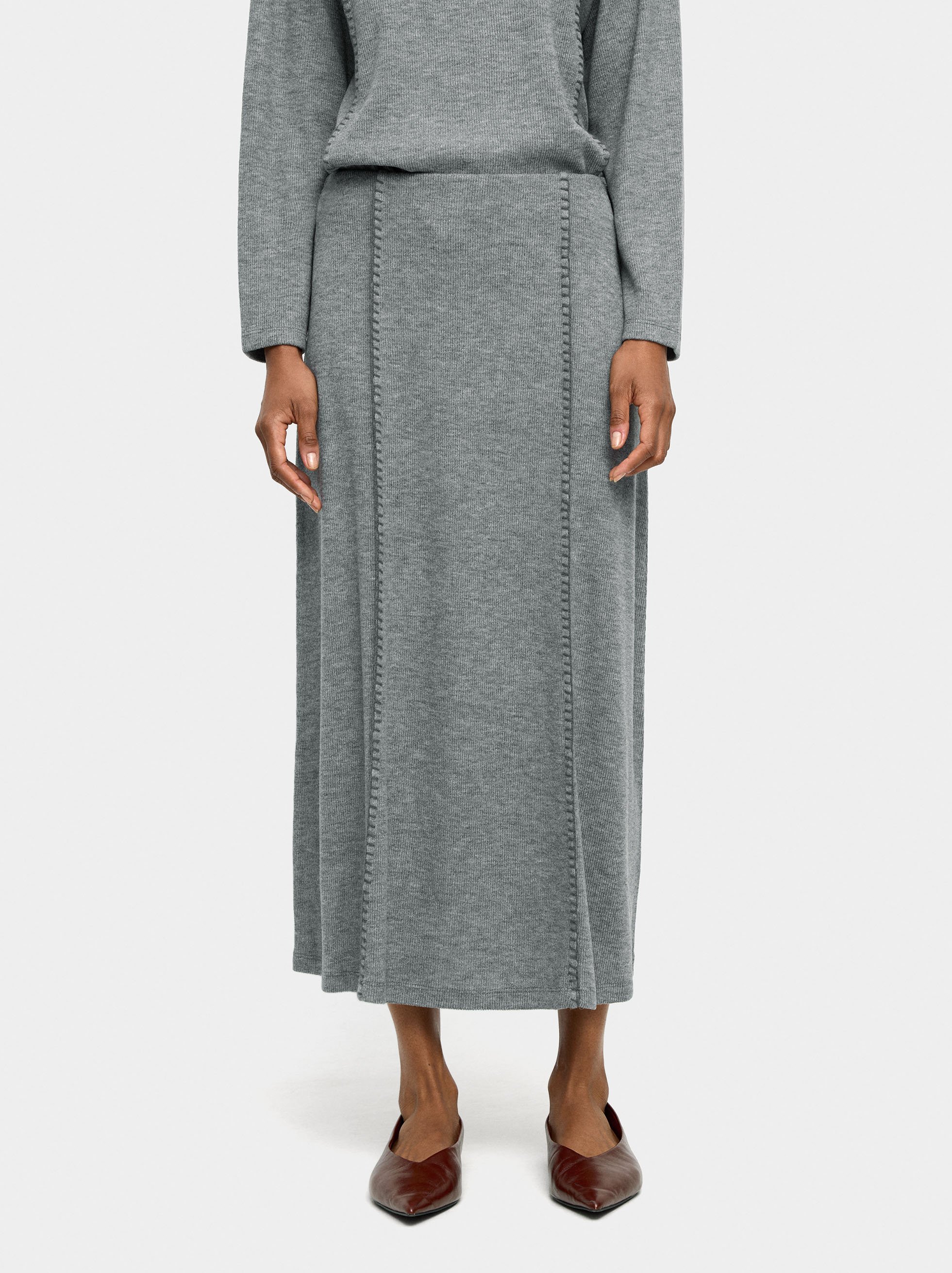 Falda larga canalada image number 1.0