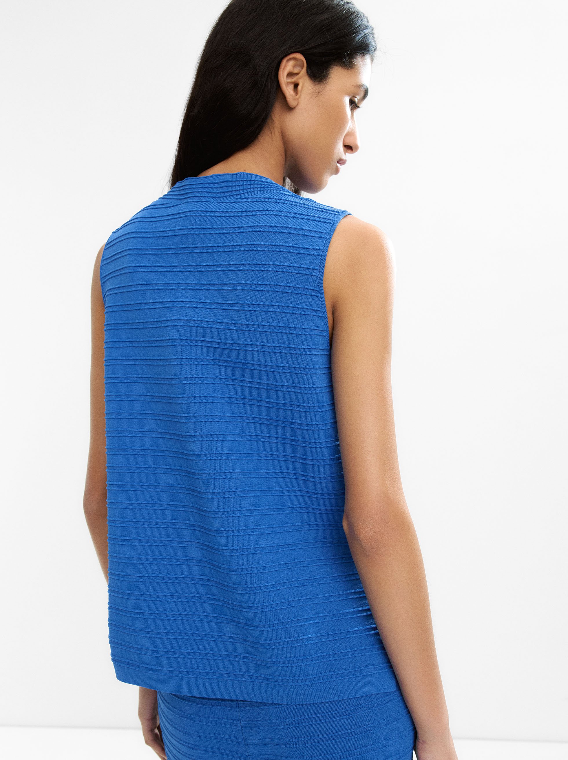 Top in maglia rigata image number 3.0