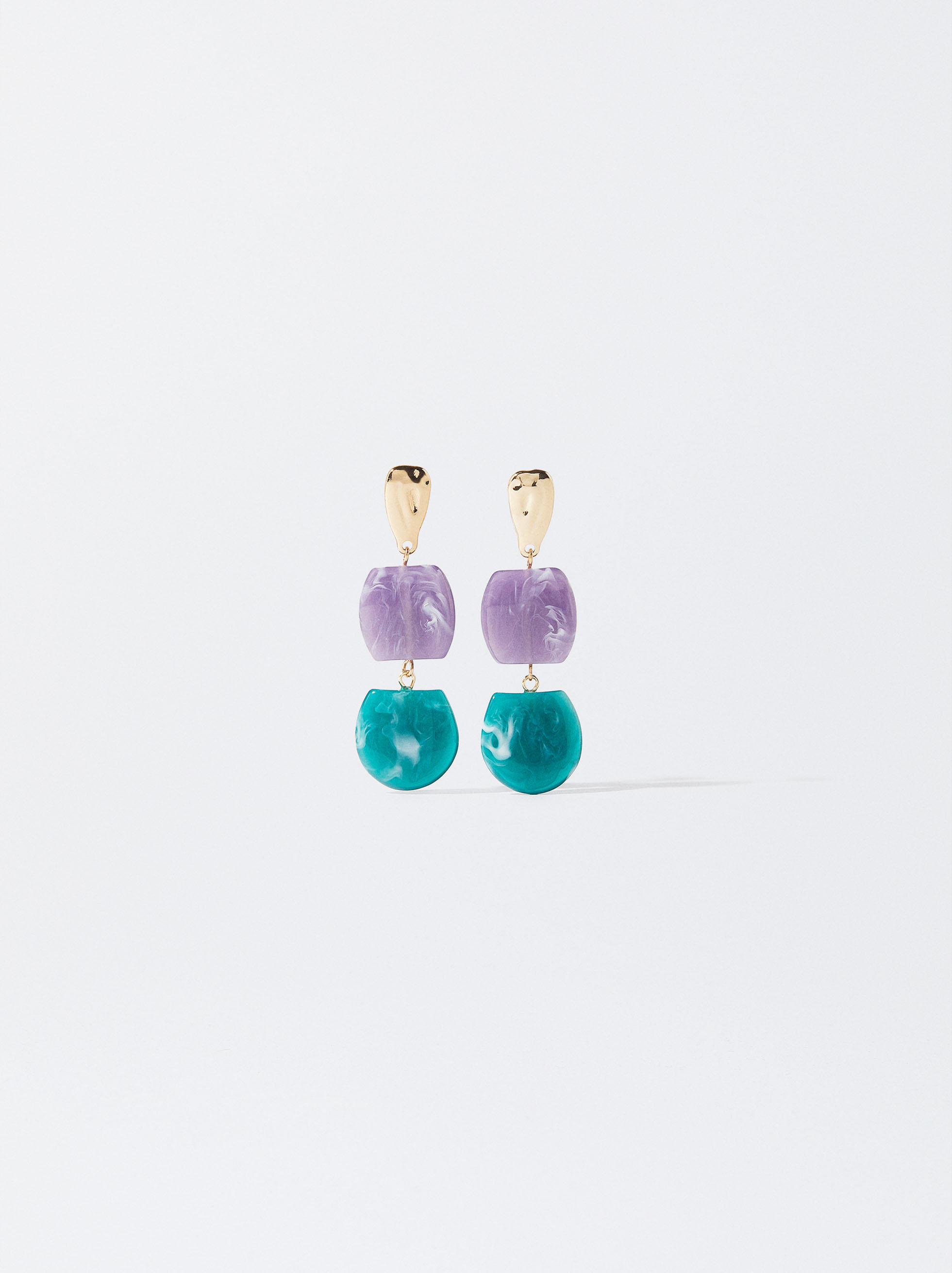 Earrings With Resin image number 0.0