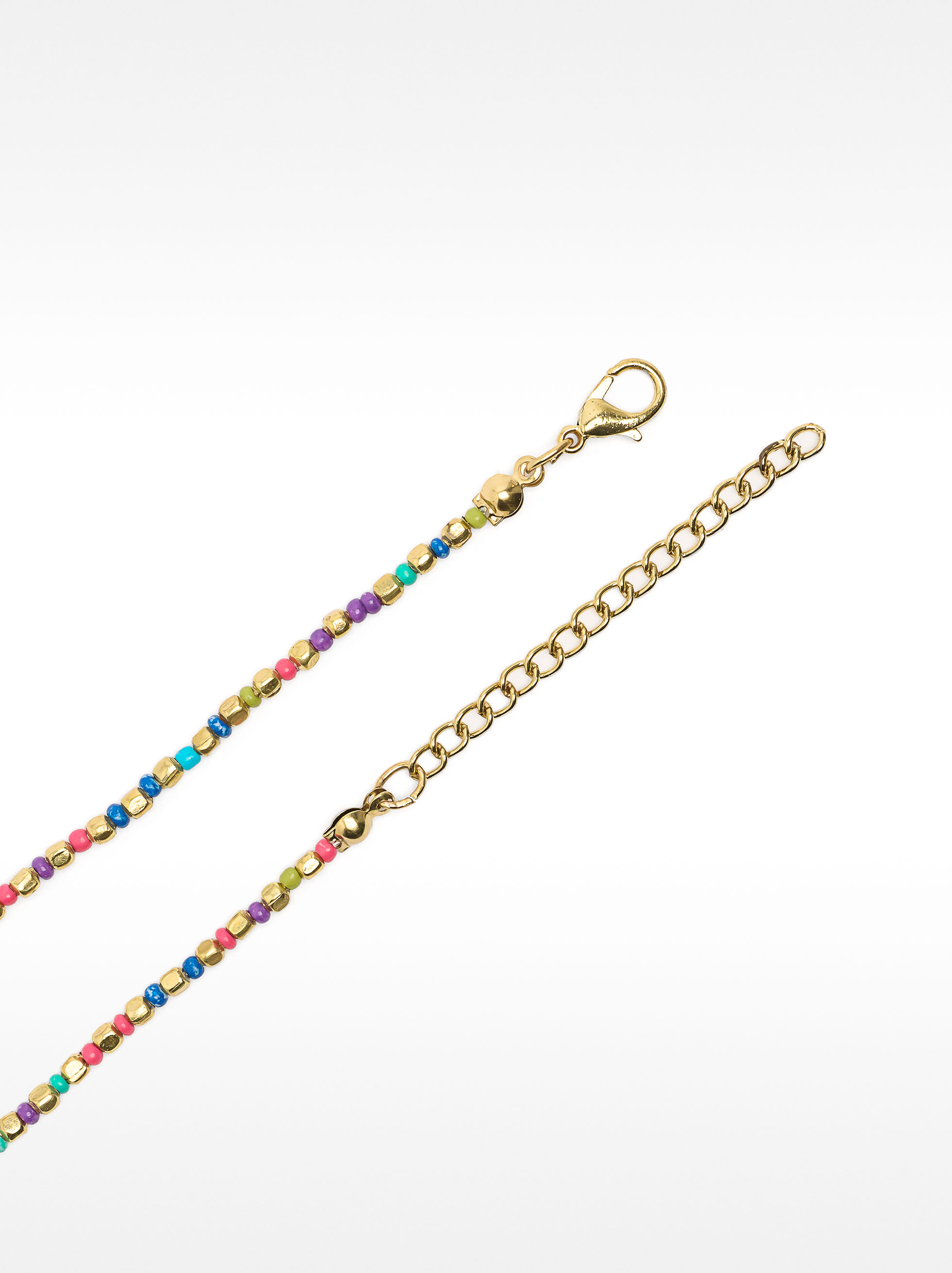 Bracciale multicolore con perline image number 2.0