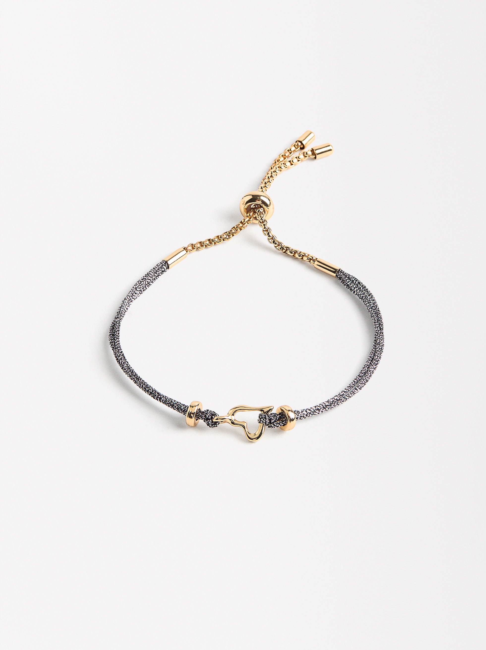 Pulsera ajustable corazón image number 0.0