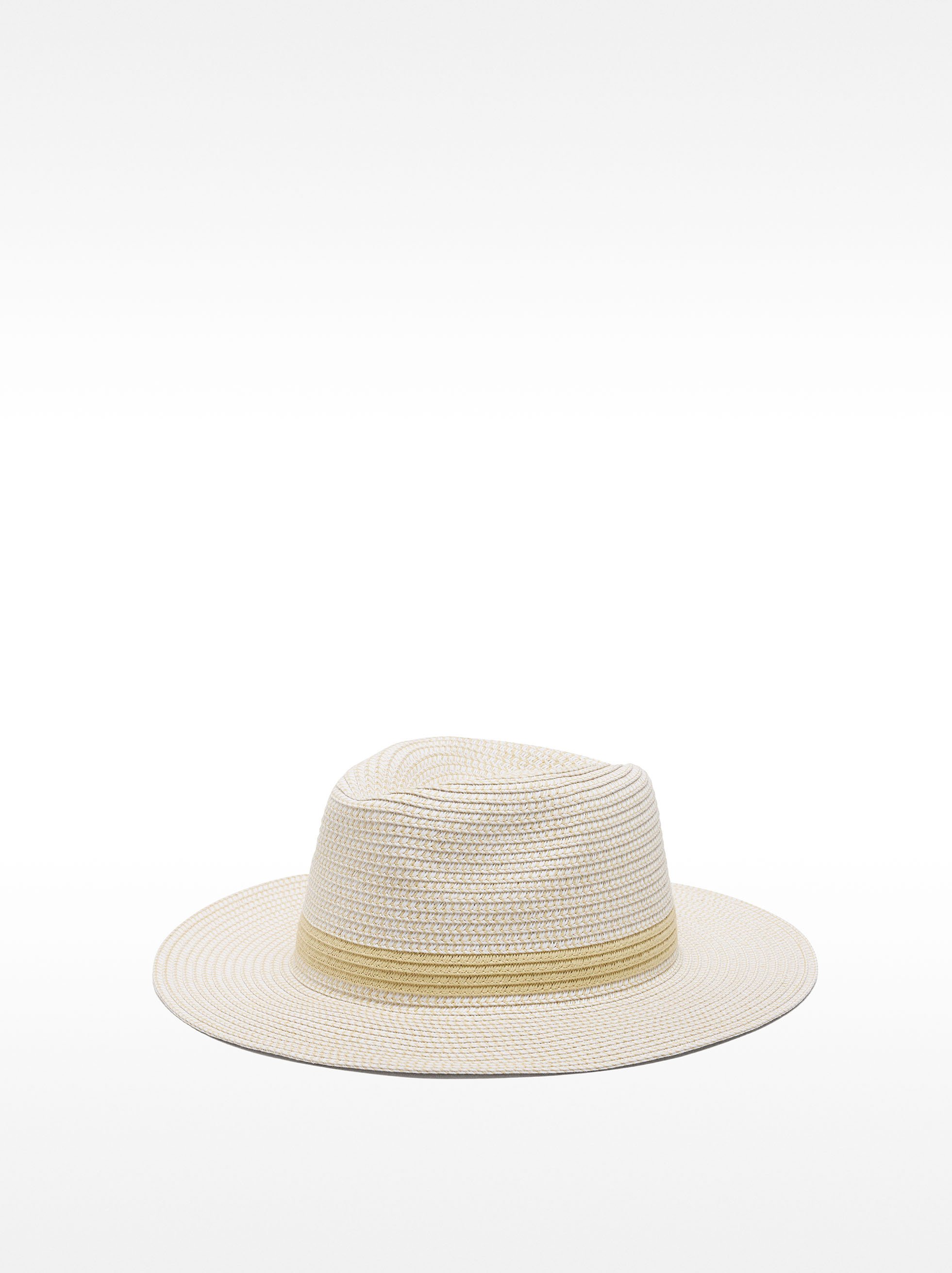 Straw-effect hat image number 0.0