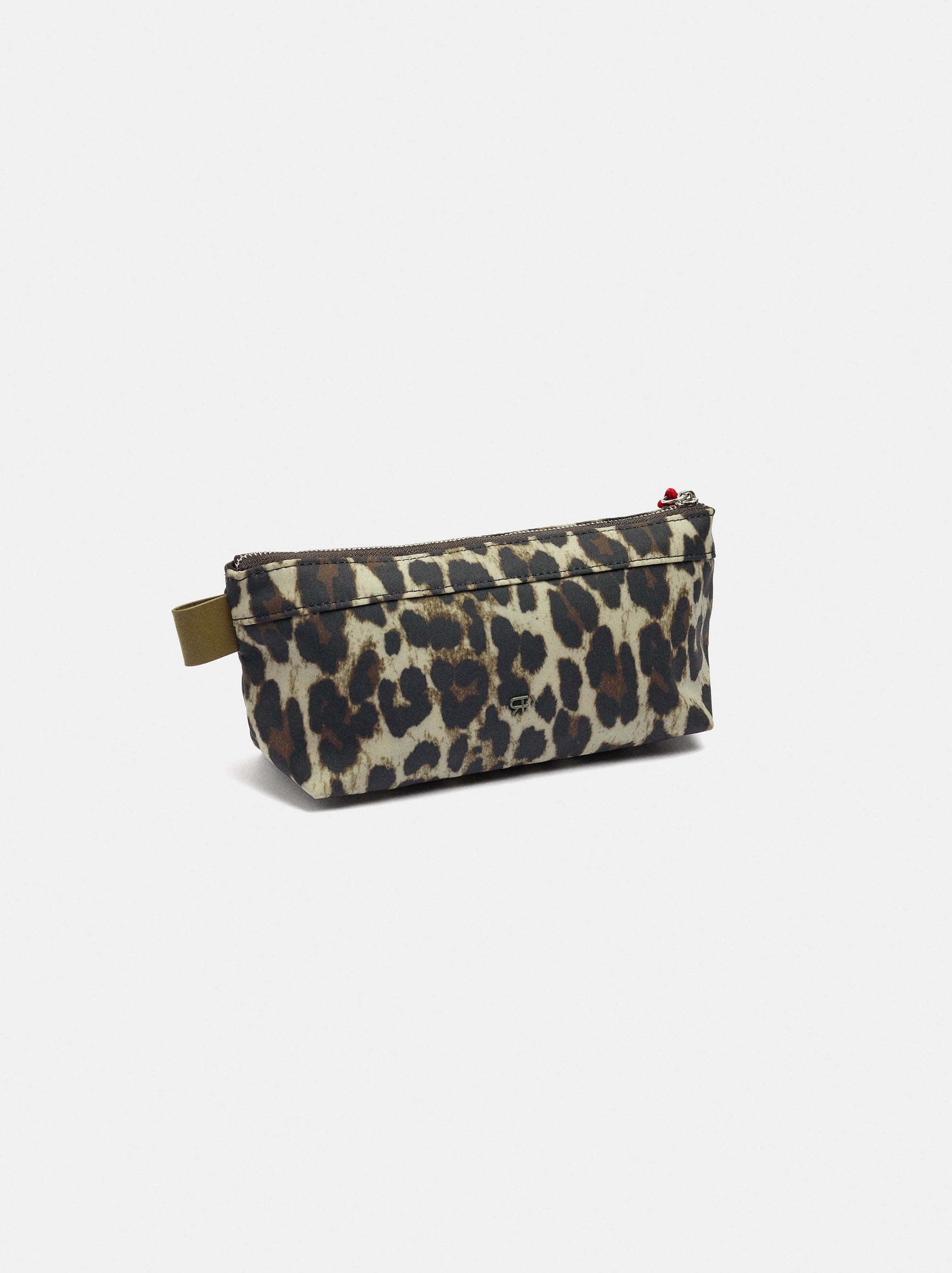 Estuche de nylon estampado animal image number 2.0