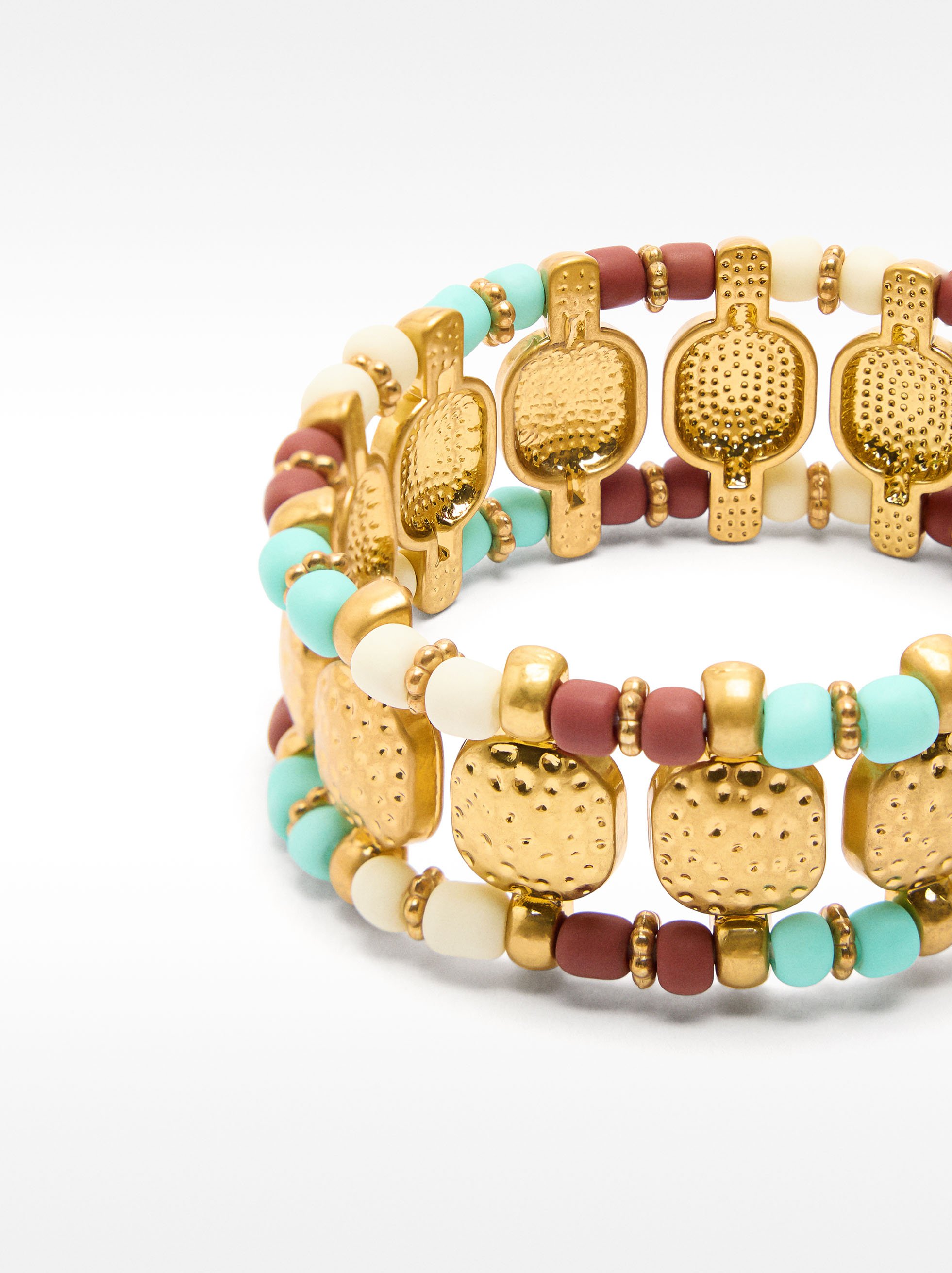 Pulseira elástica multicor image number 1.0