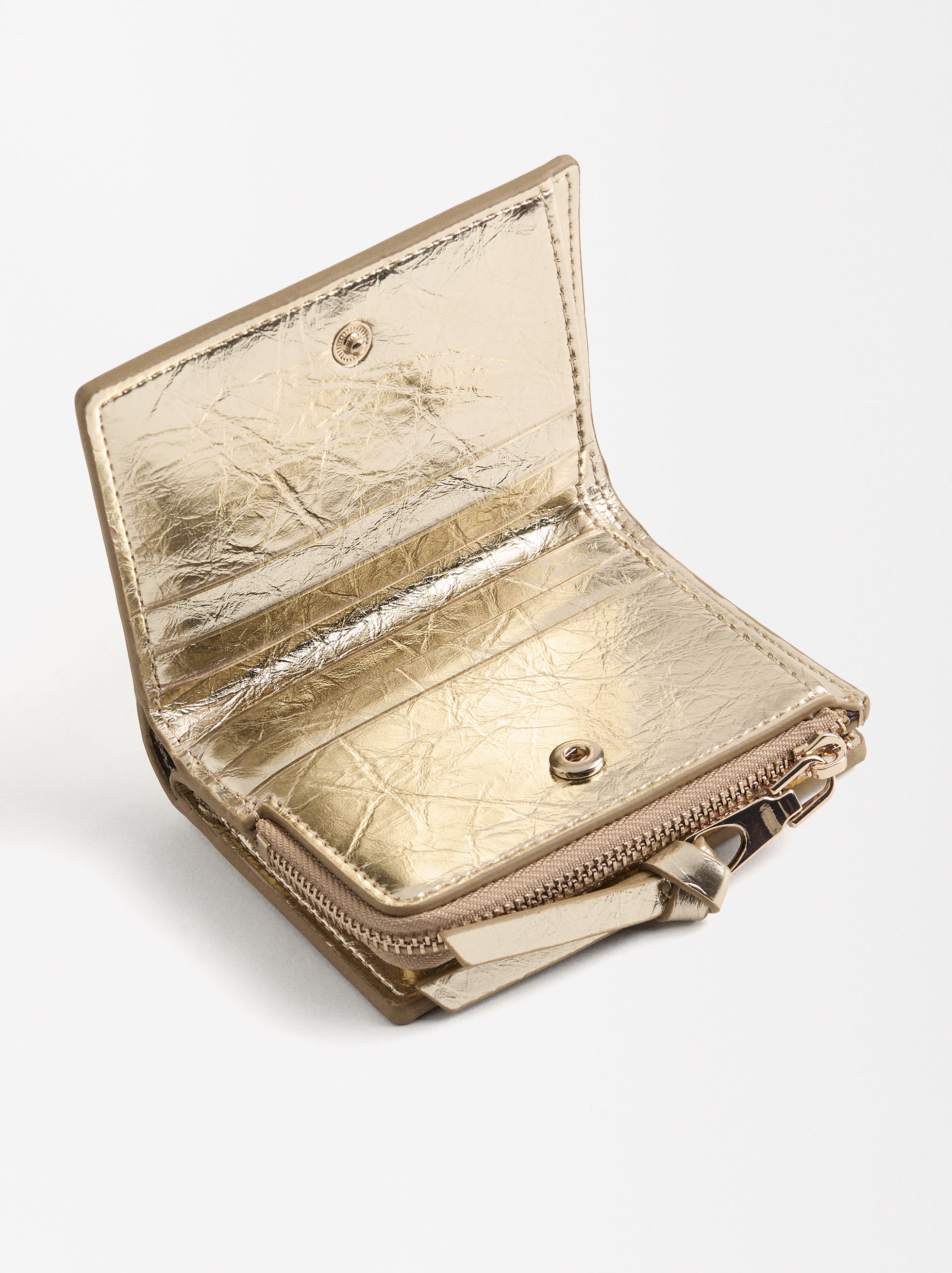 Metallic wallet image number 3.0