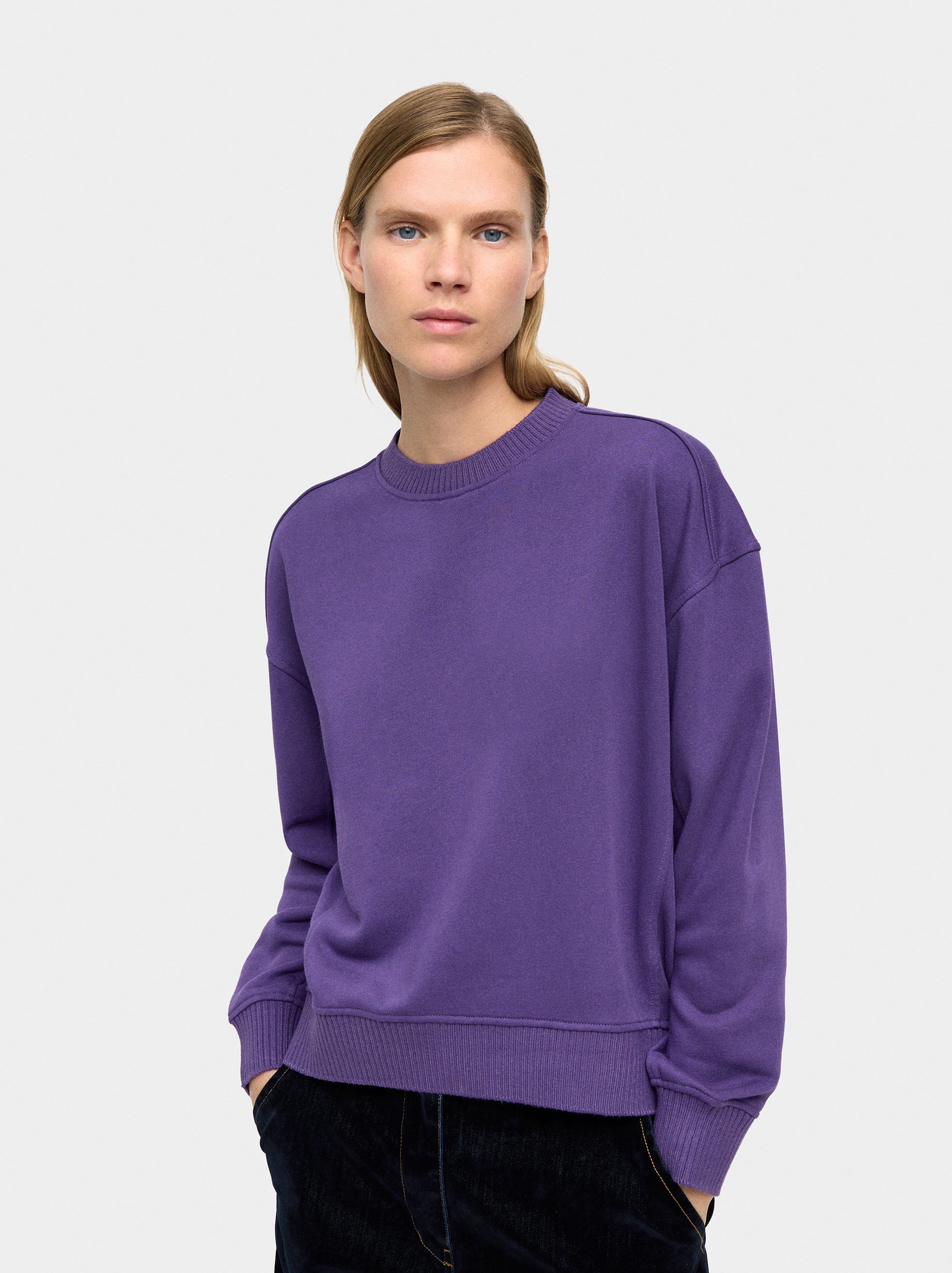 Cotton sweatshirt  image number 1.0