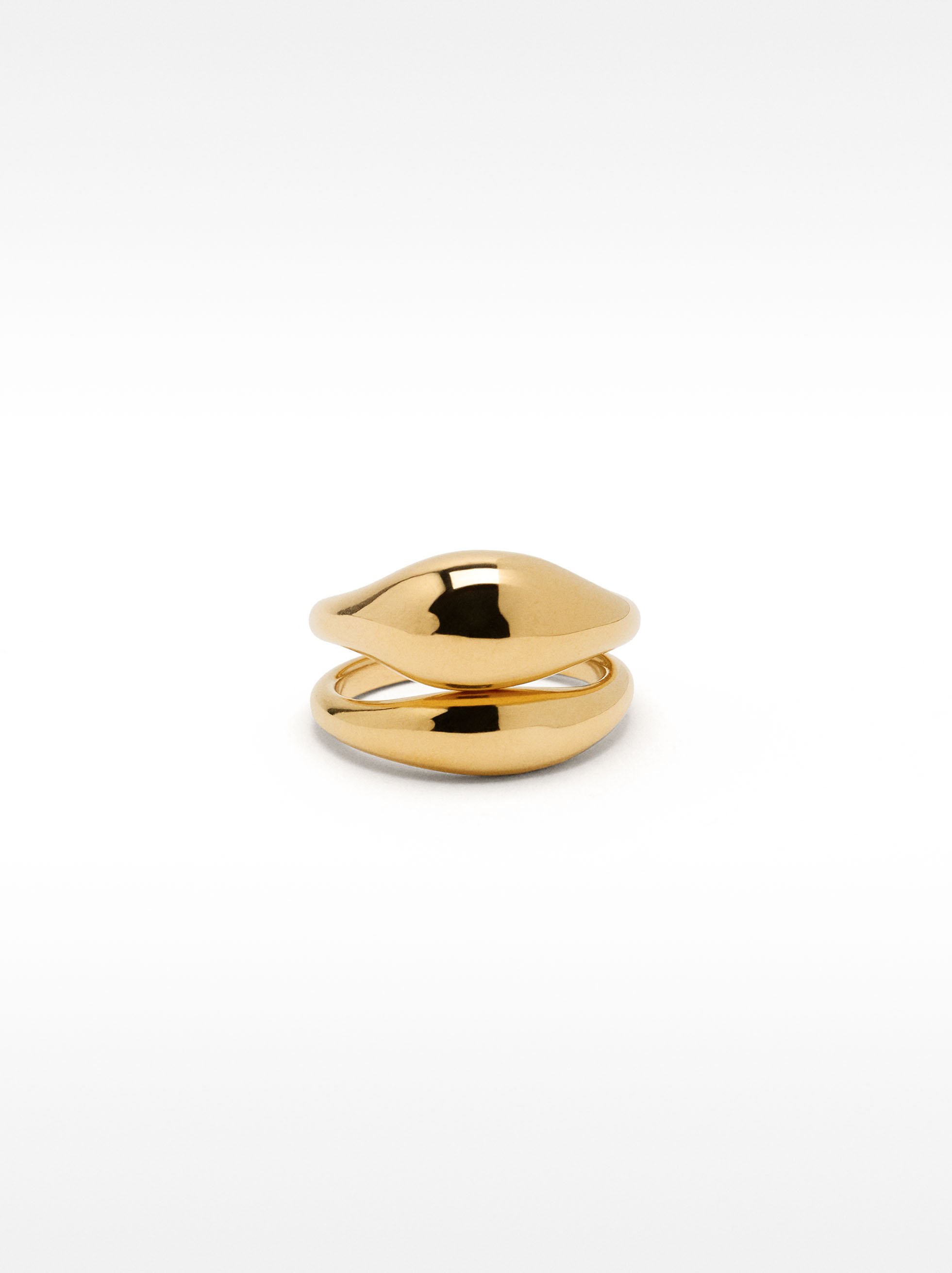 Rounded ring set - stainless steel image number 0.0