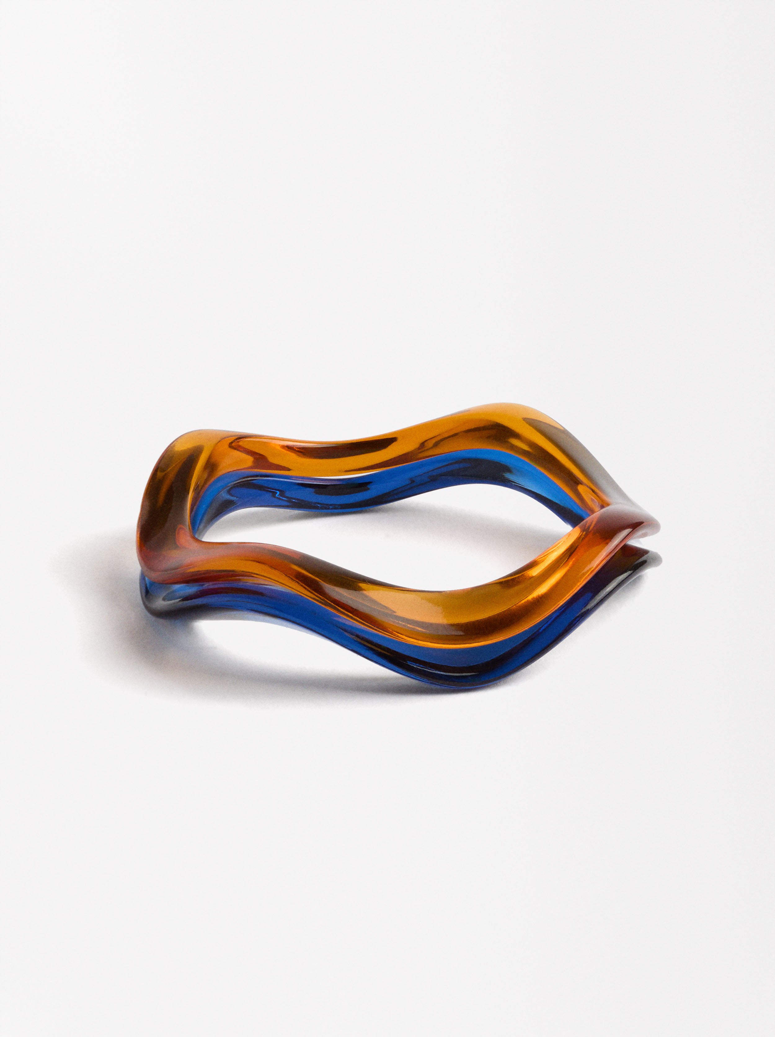Ensemble de bracelets vagues bicolores image number 0.0