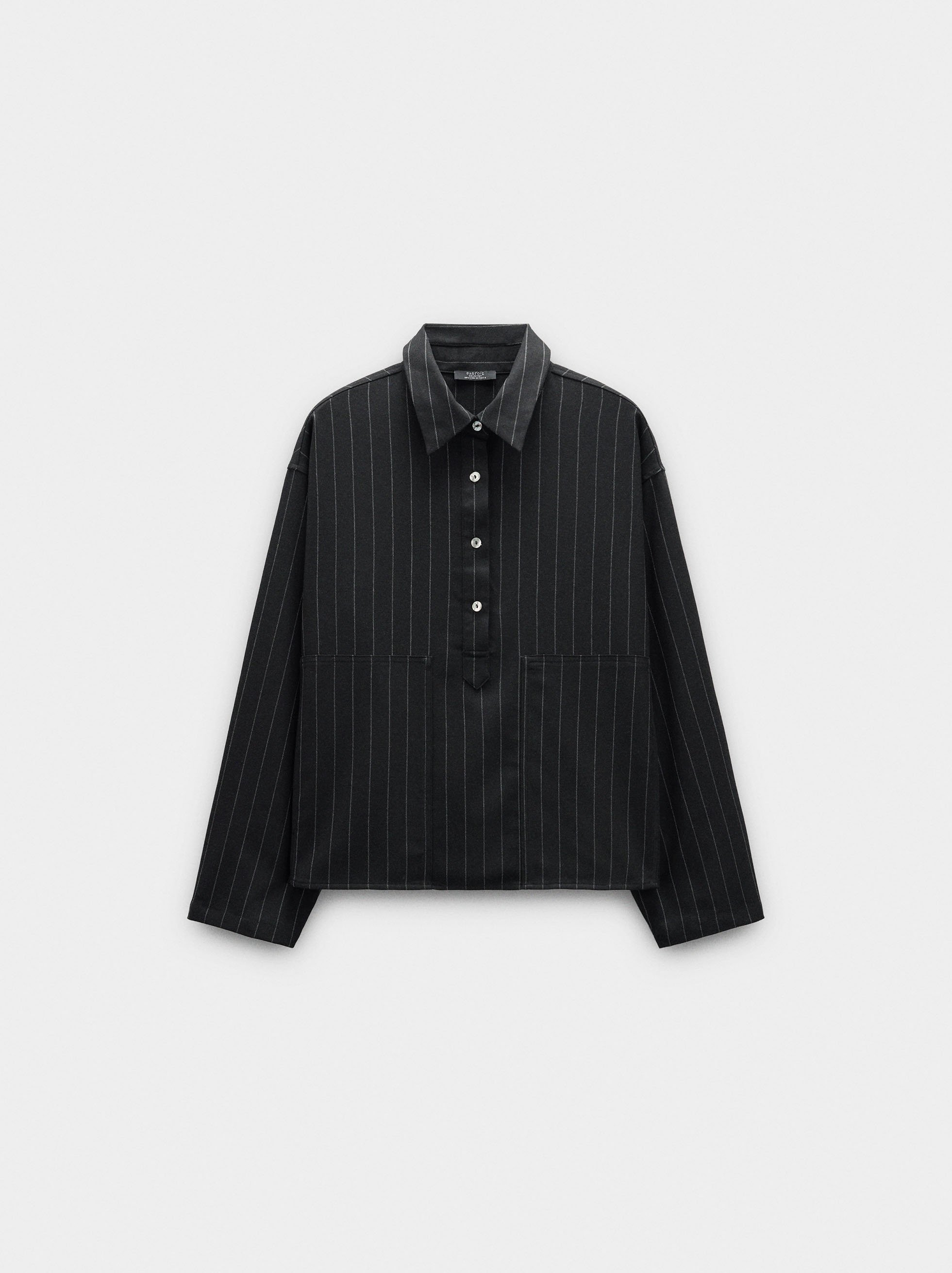 Shirt with pinstripe image number 4.0