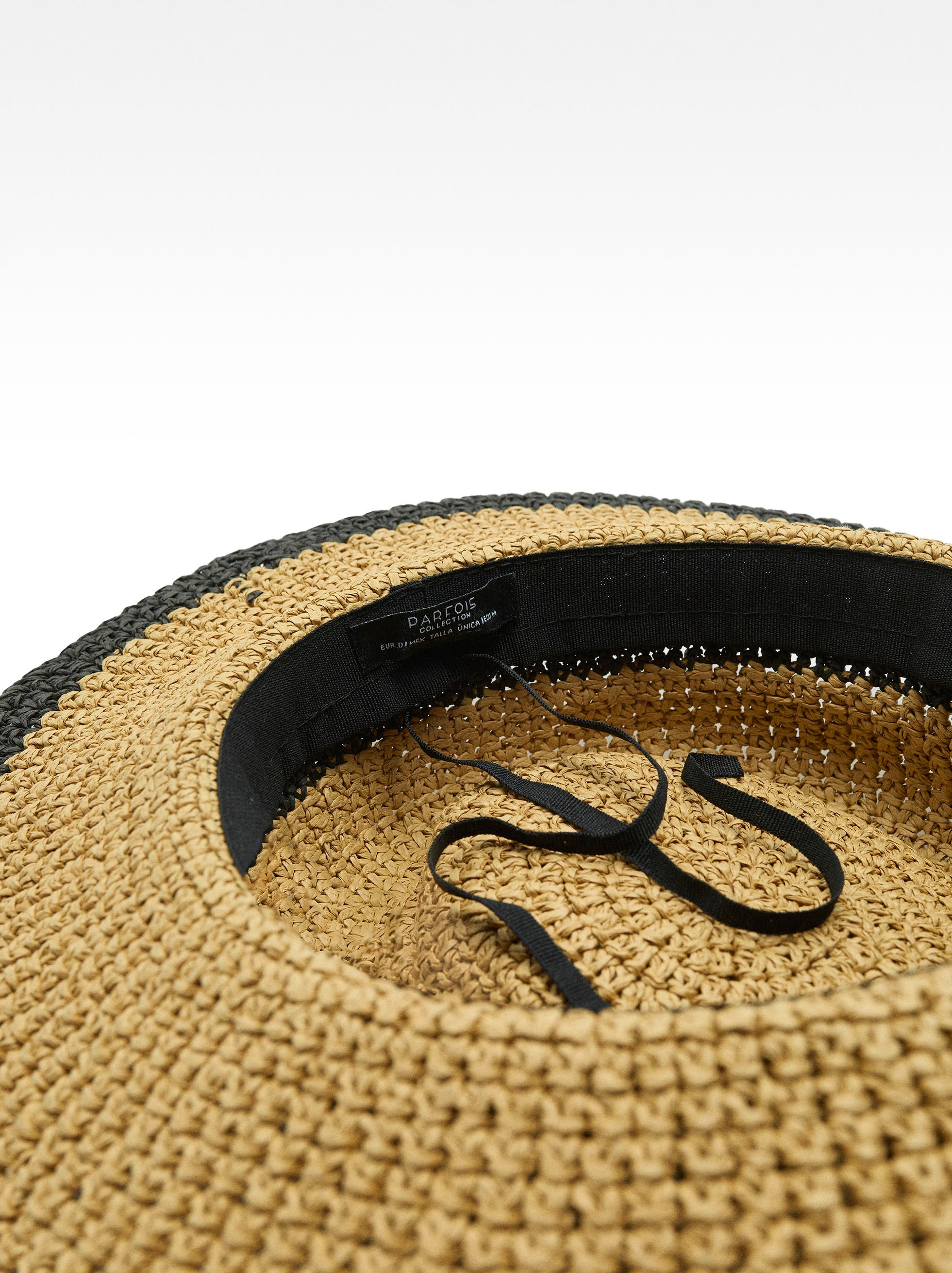 Straw-effect hat image number 3.0