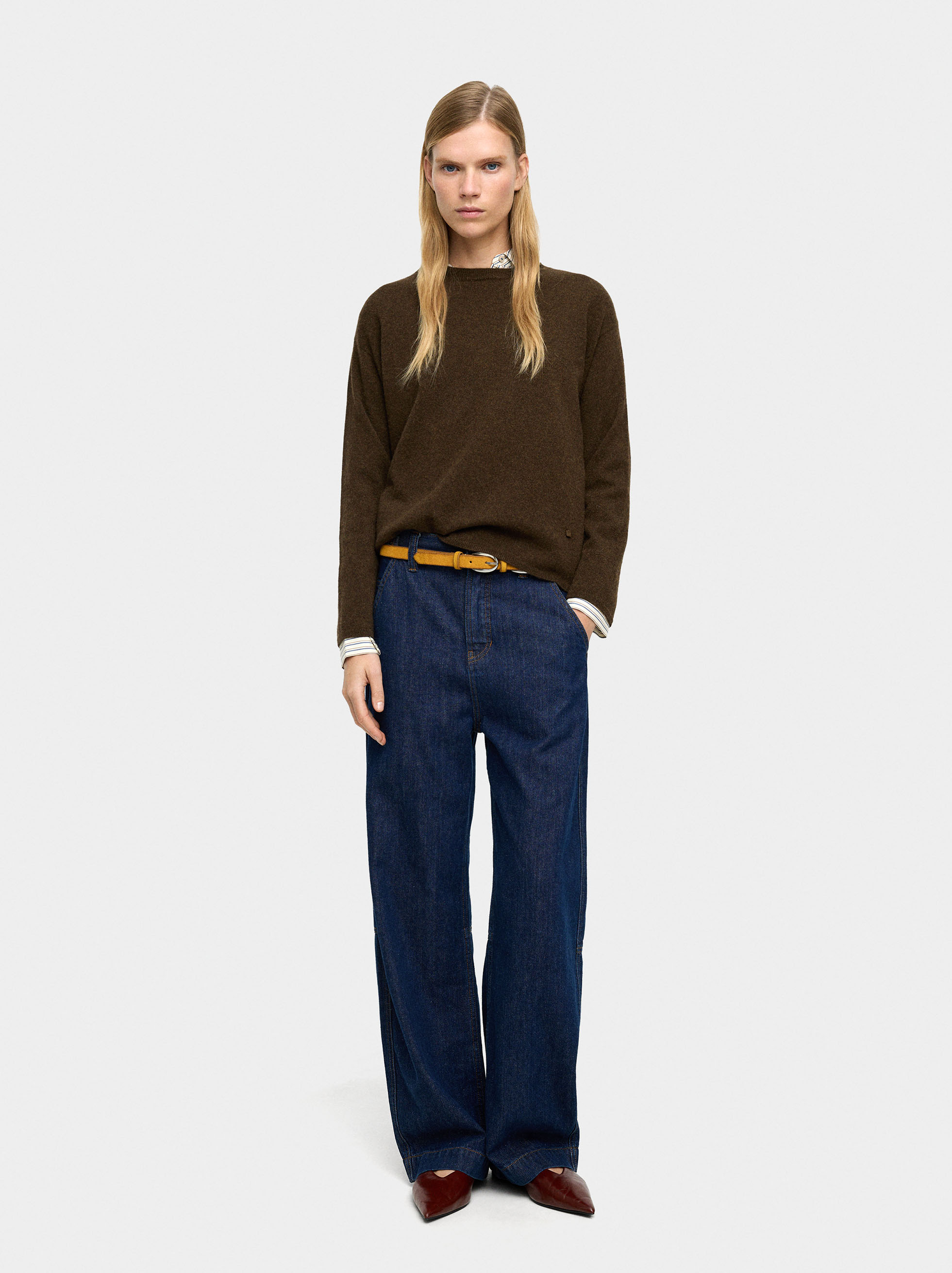 100% cashmere sweater image number 1.0