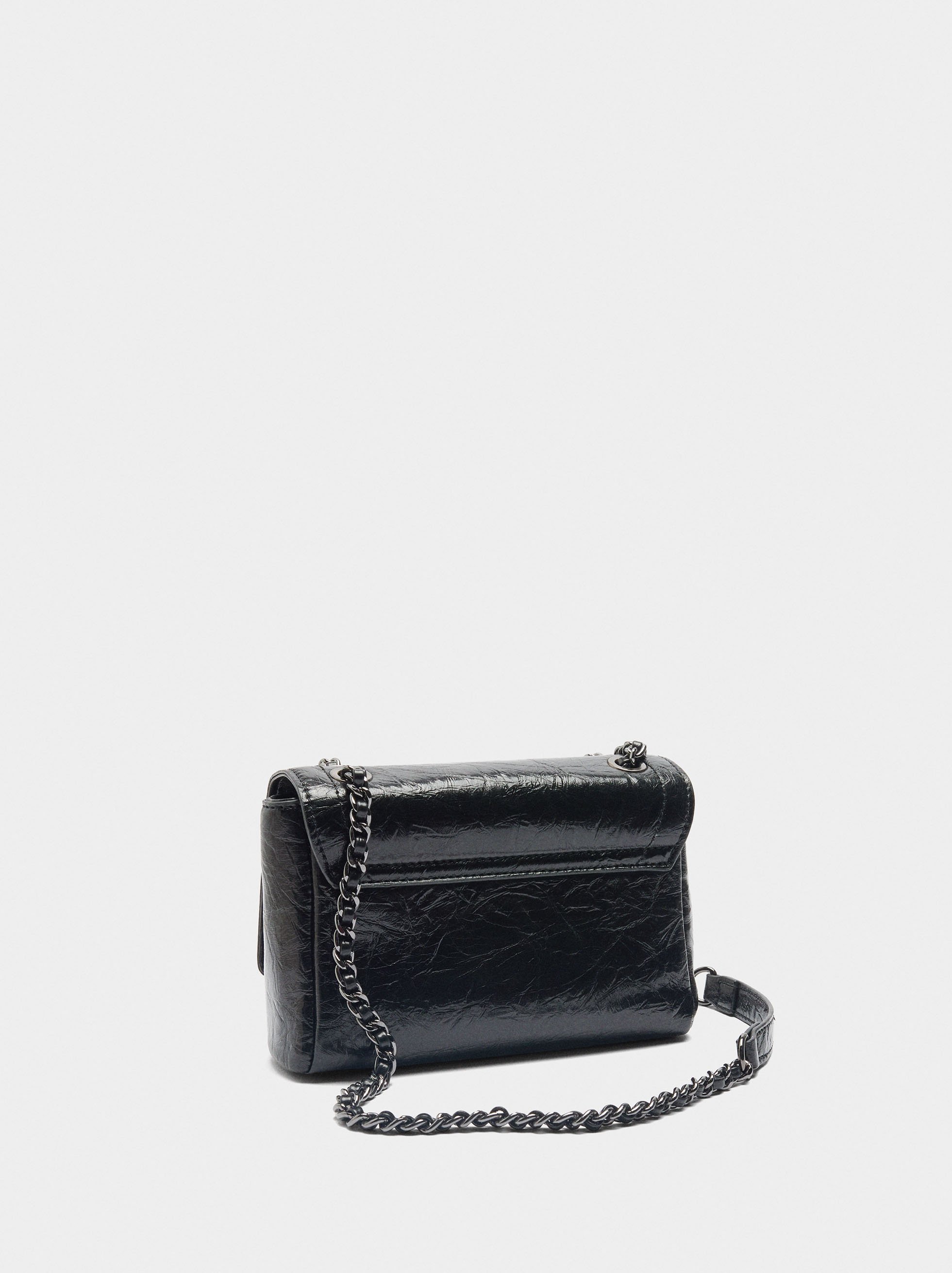 Shoulder bag with flap image number 2.0