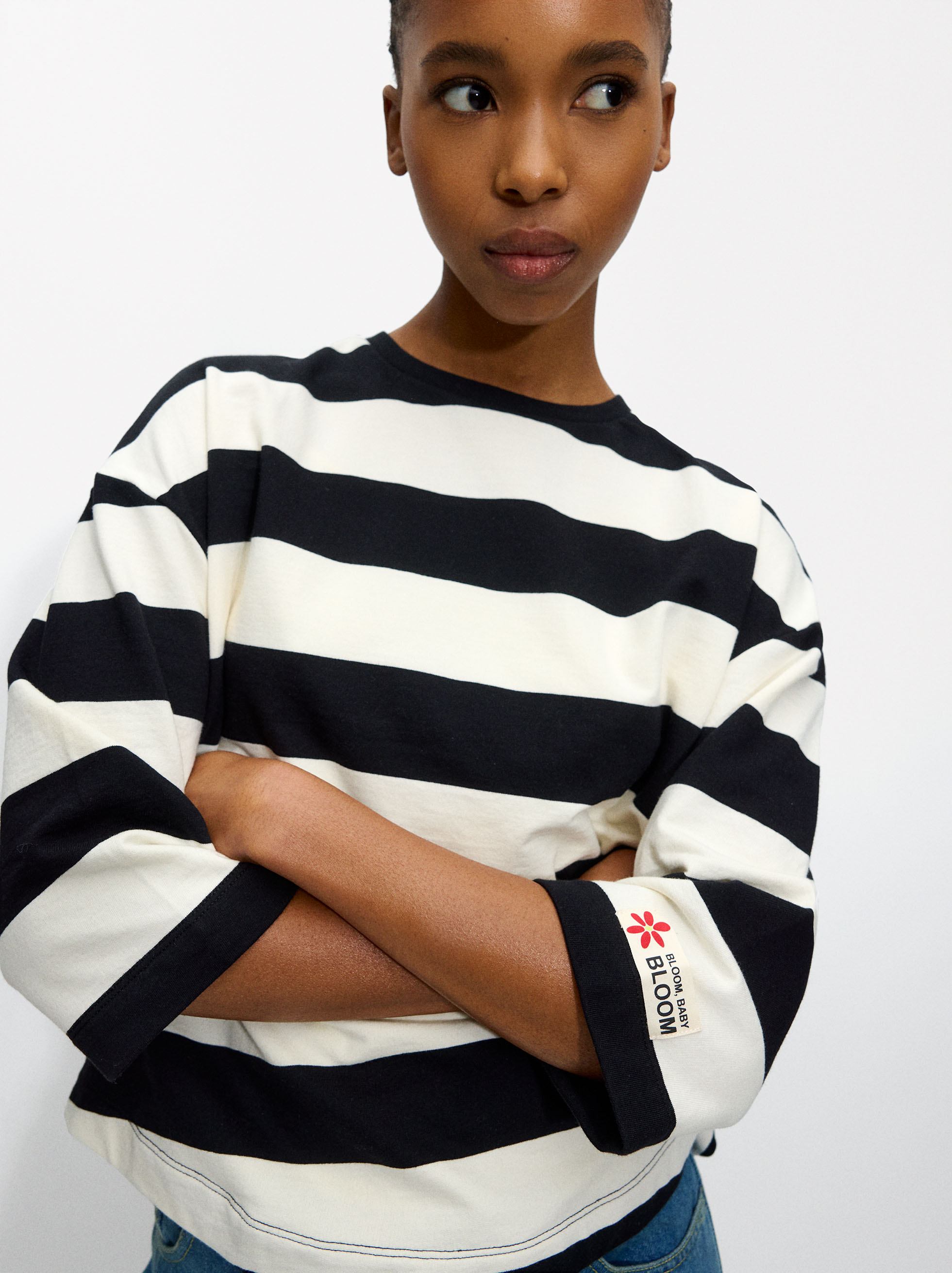 Striped t-shirt image number 3.0