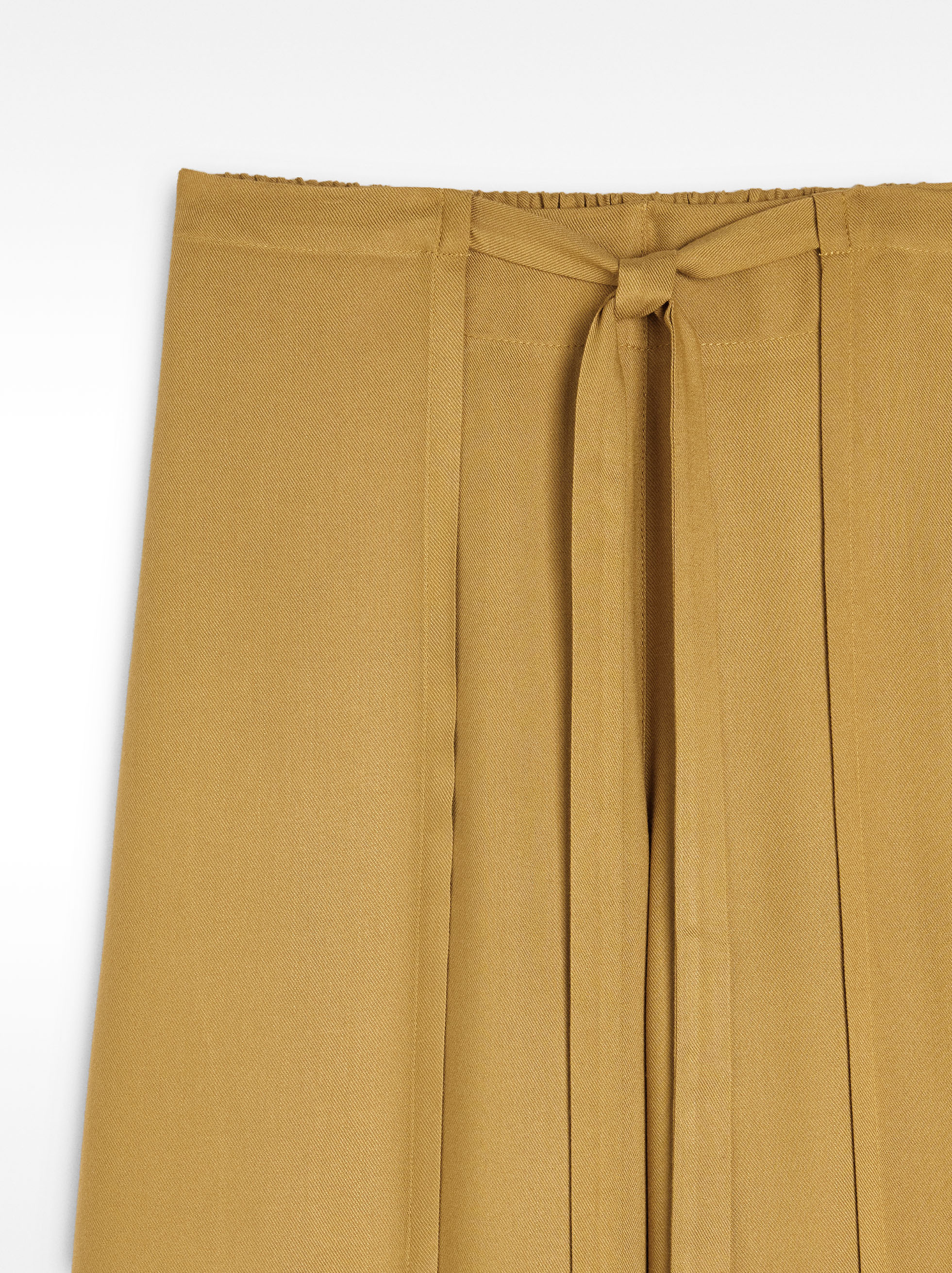 Fluid trousers with side overlaps image number 5.0