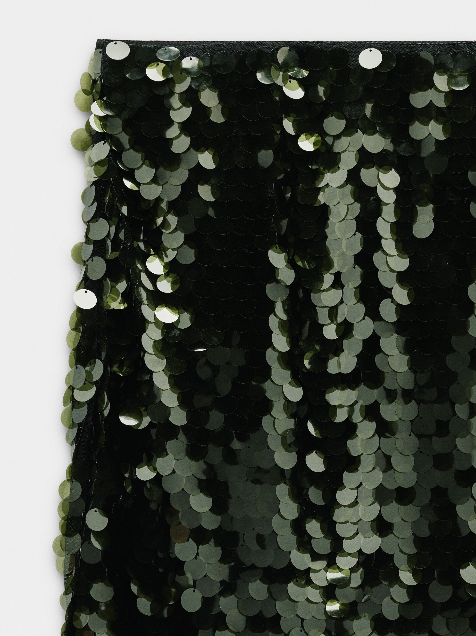 Long skirt with sequins image number 5.0