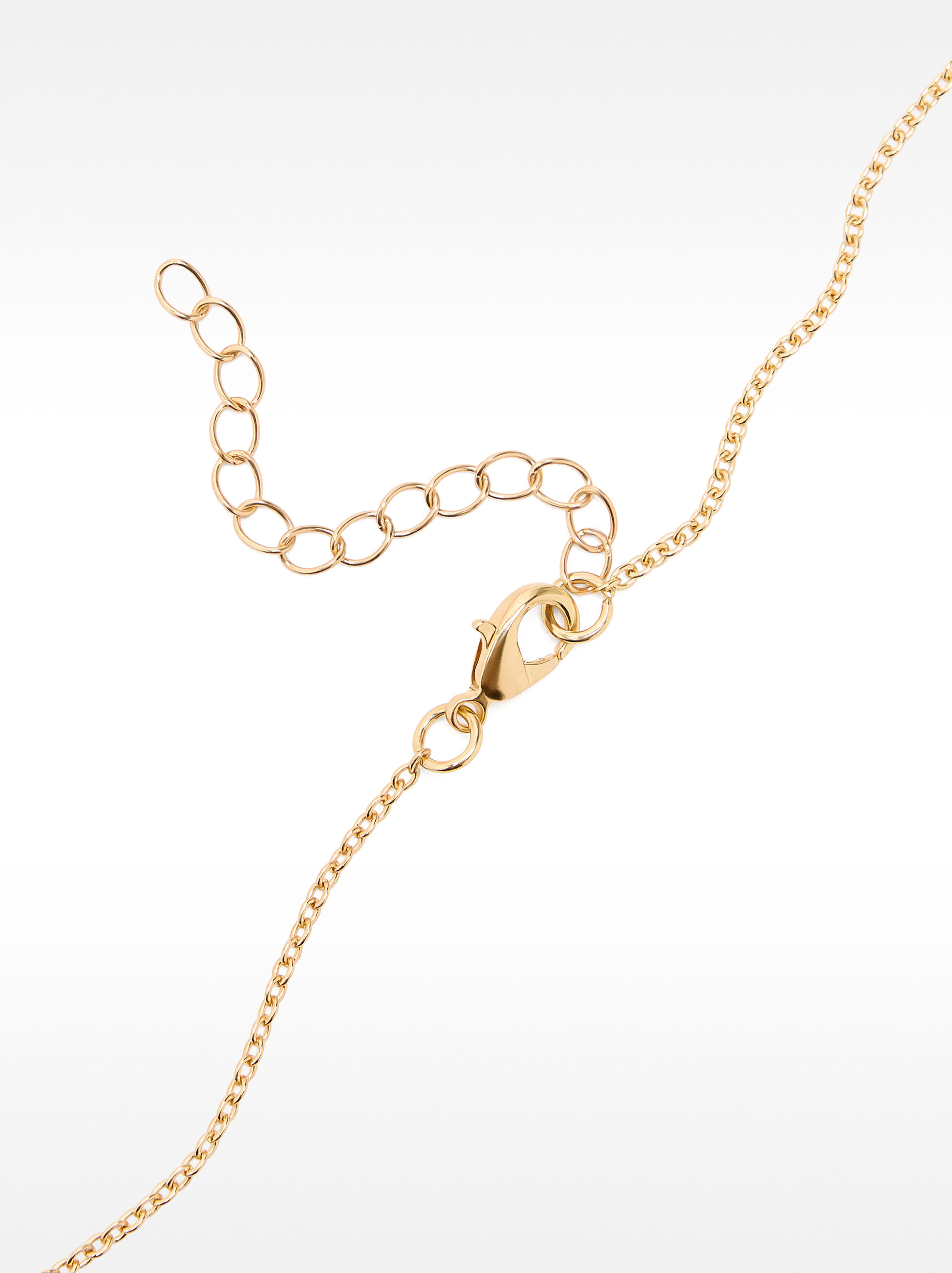 Short necklace with zirconia image number 2.0