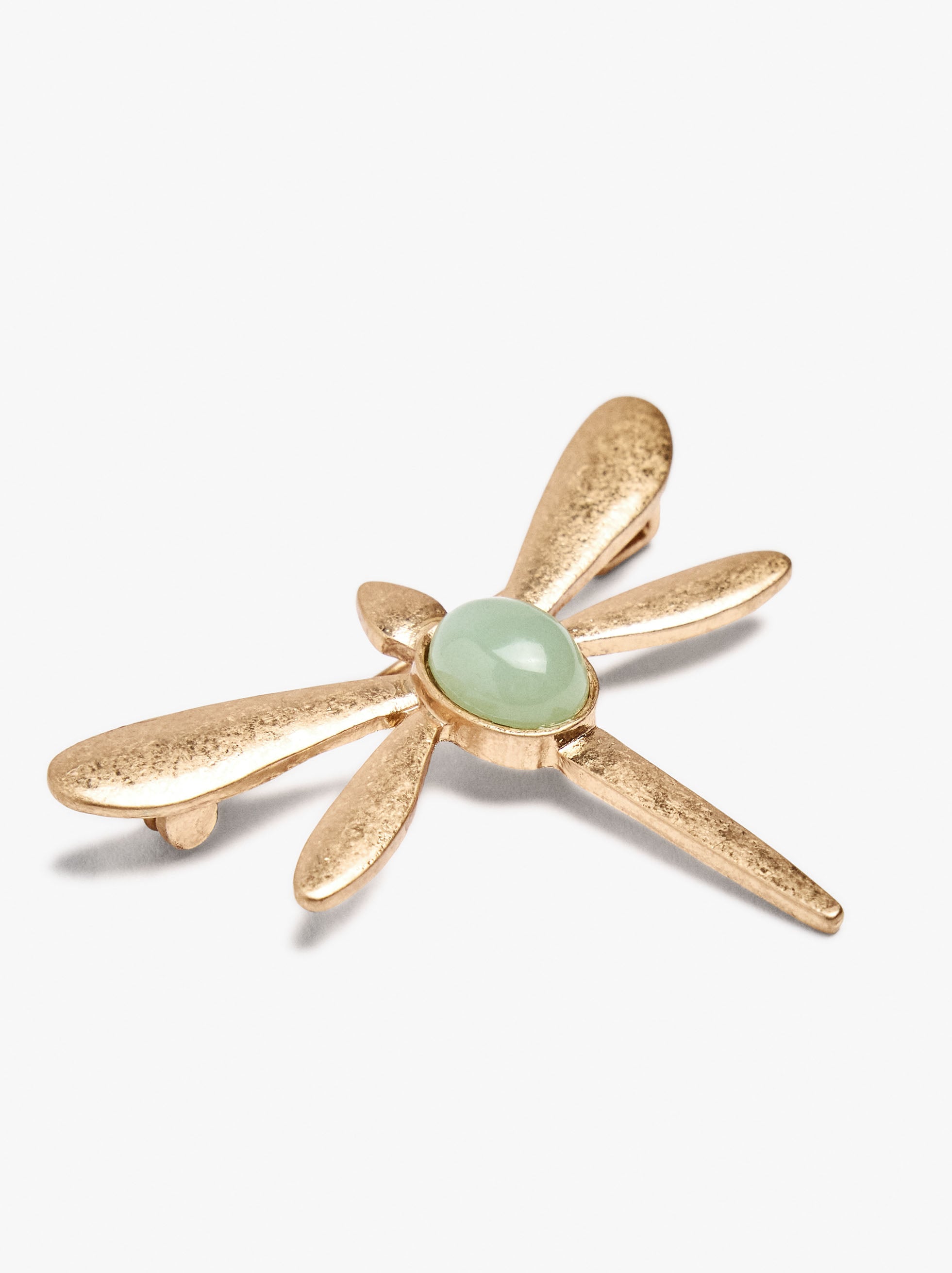 Broche libellule avec pierre image number 1.0