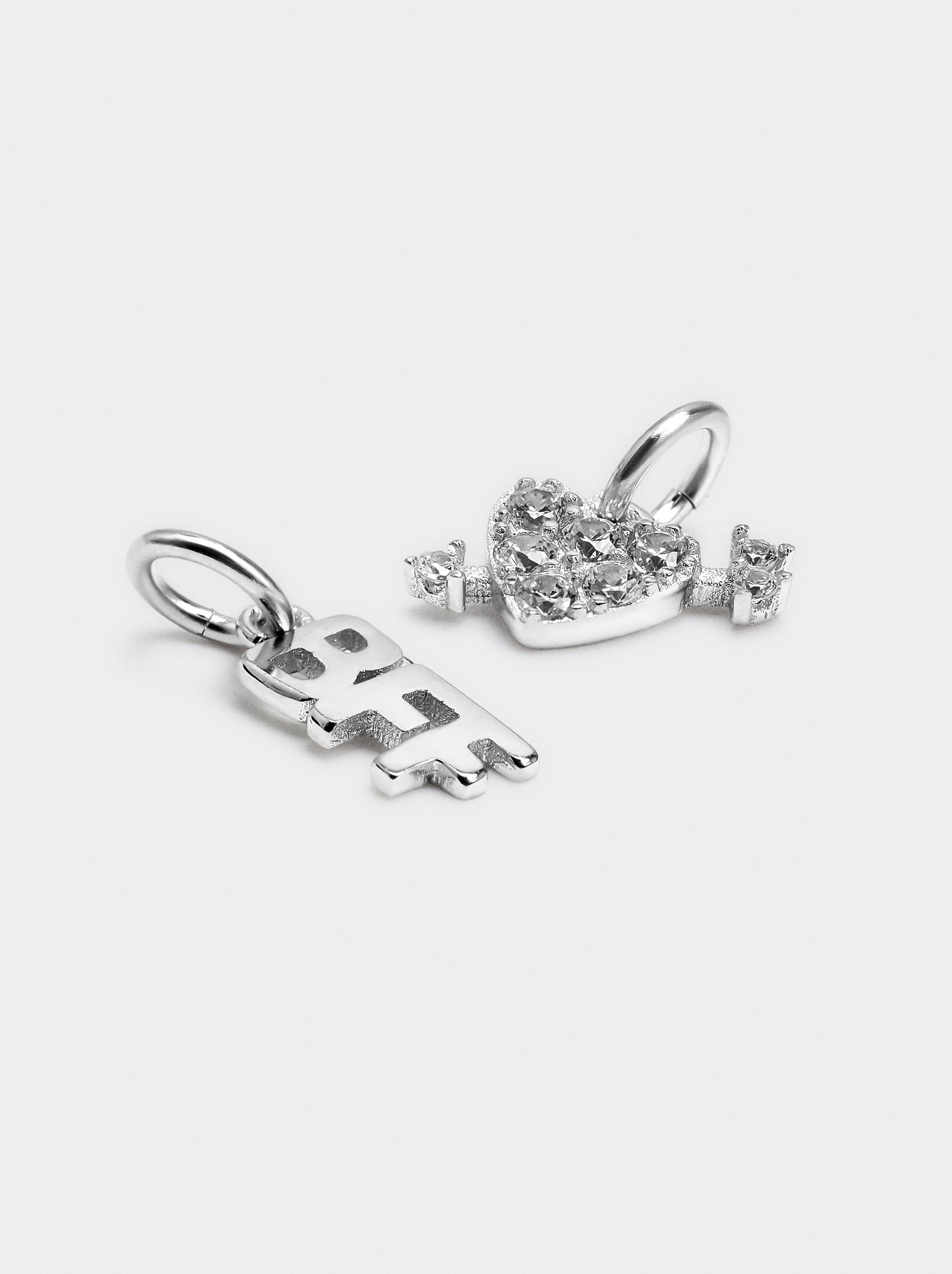 Set charms BFF - 925 sterling silver image number 2.0