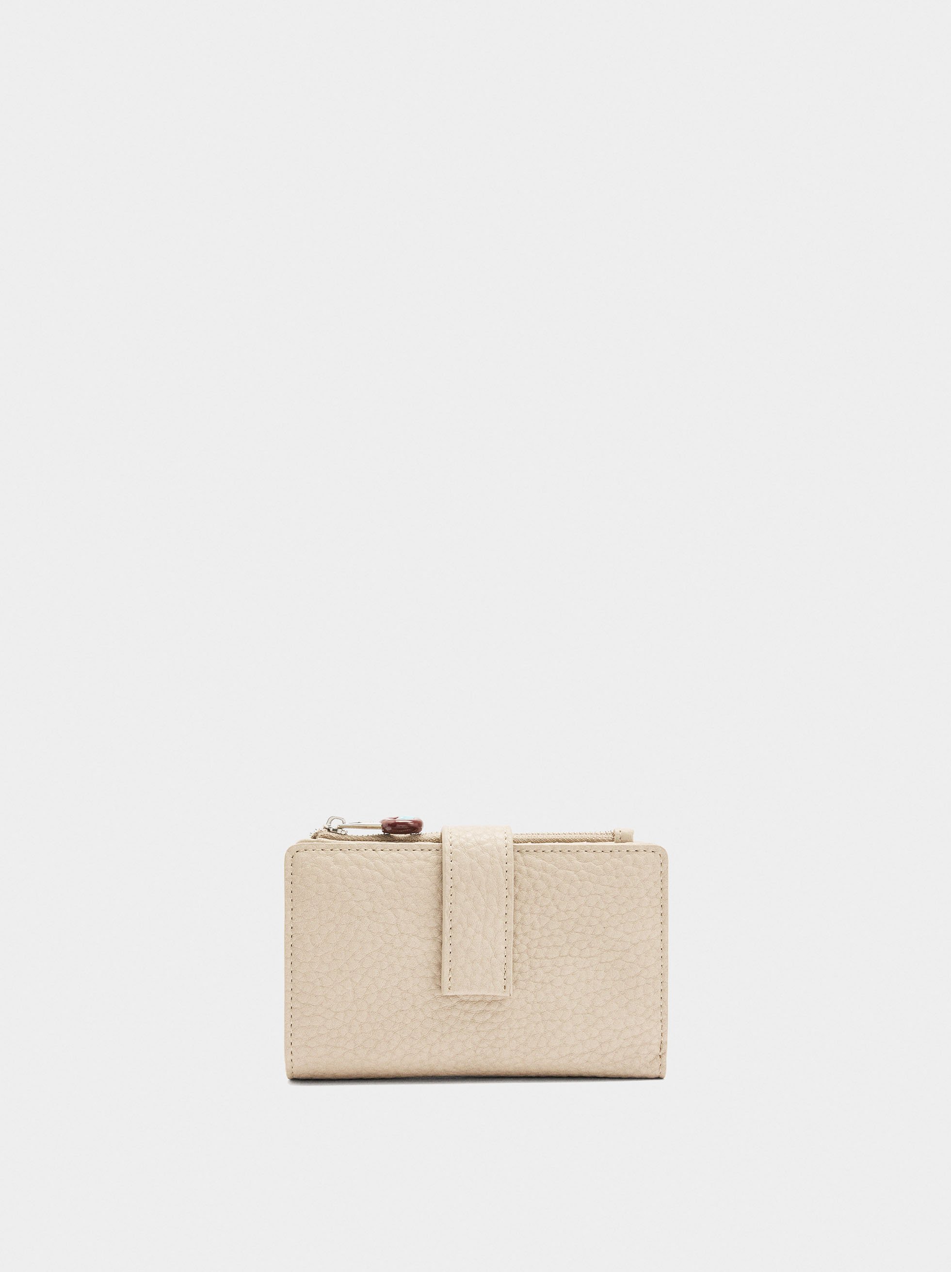 Wallet with double effect texture M image number 0.0