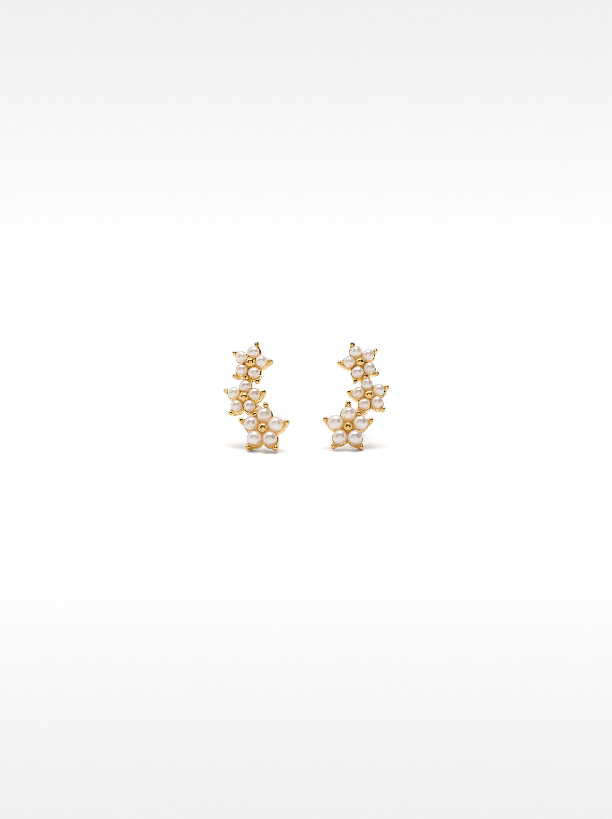 Orecchini con zirconi - Argento sterling 925 image number 0.0