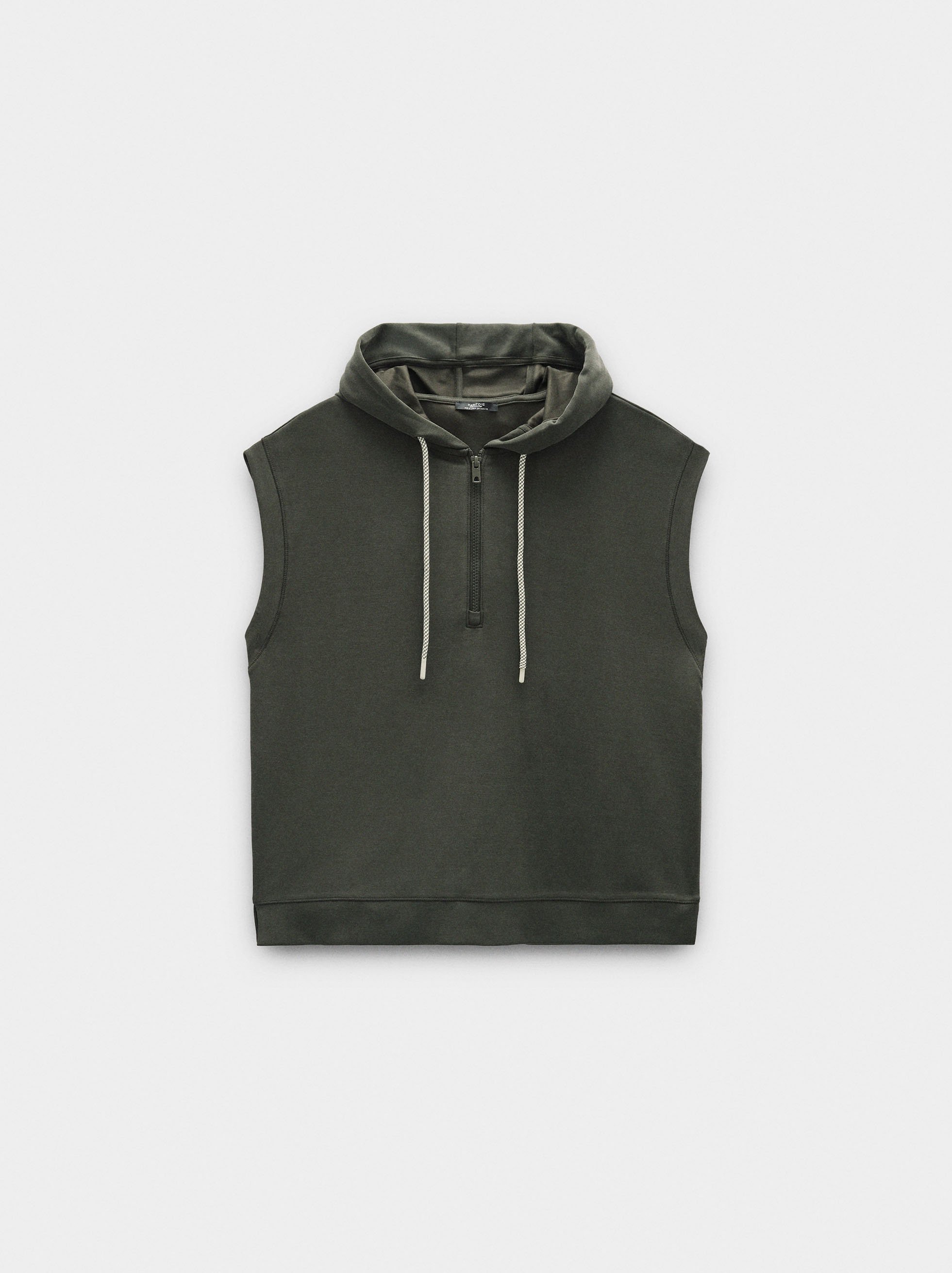 Sleeveless sweatshirt soft touch image number 4.0