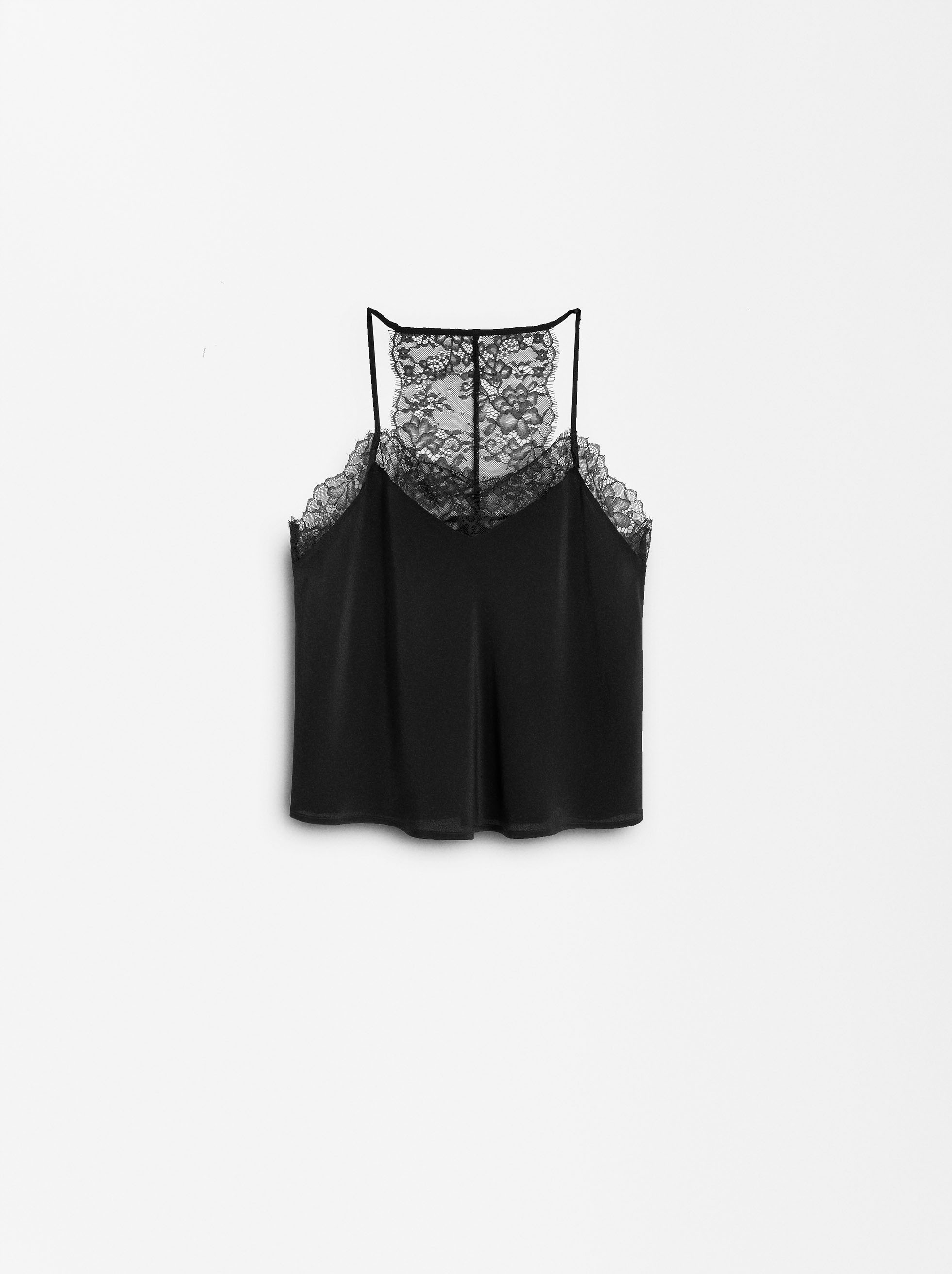Lace strap top image number 5.0