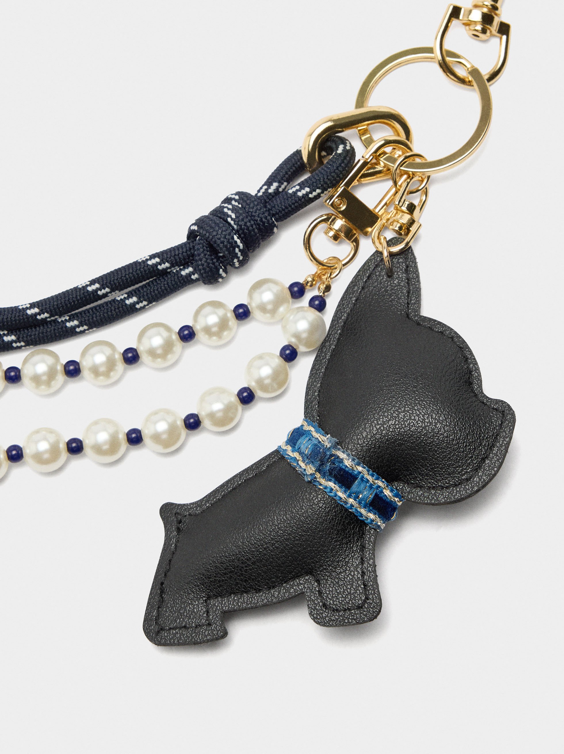 Dog keychain charm image number 1.0