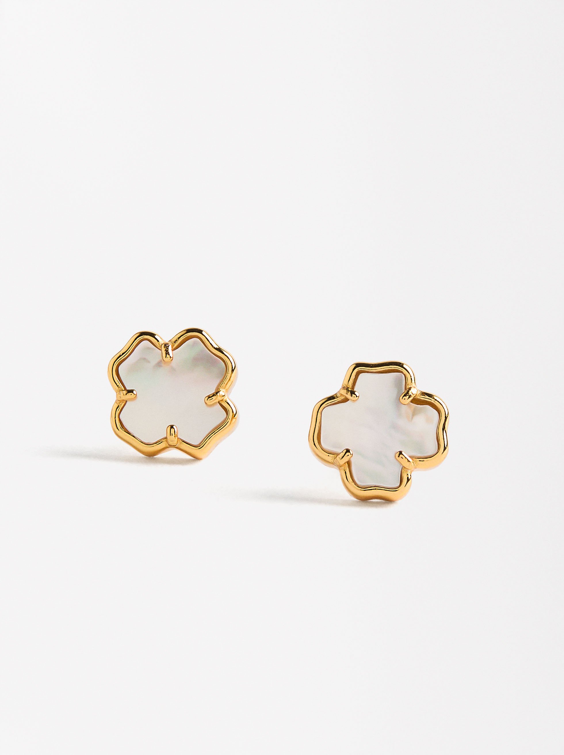 Cross earrings - 925 sterling silver image number 1.0