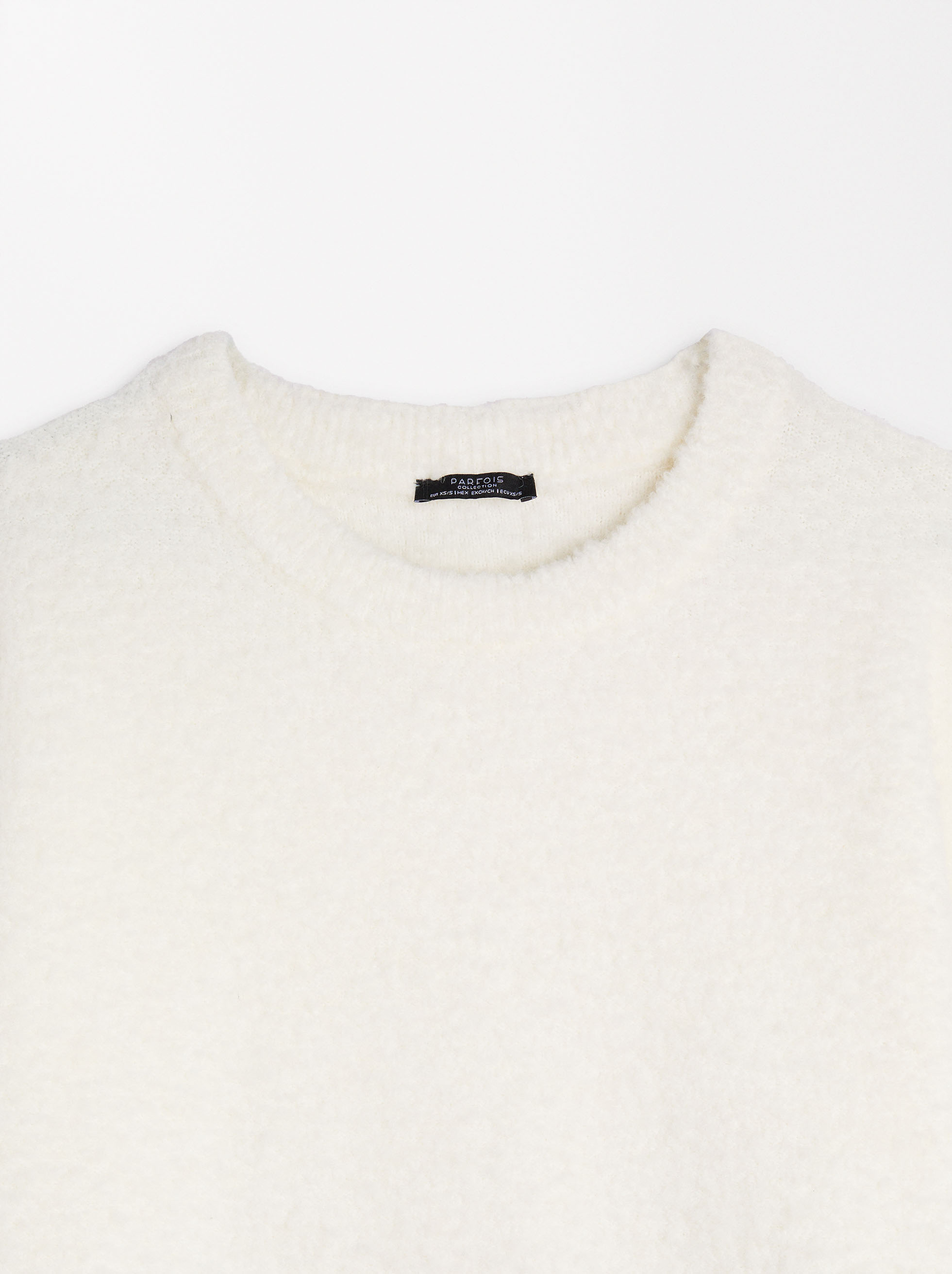 Knit sweater with wool blend image number 6.0