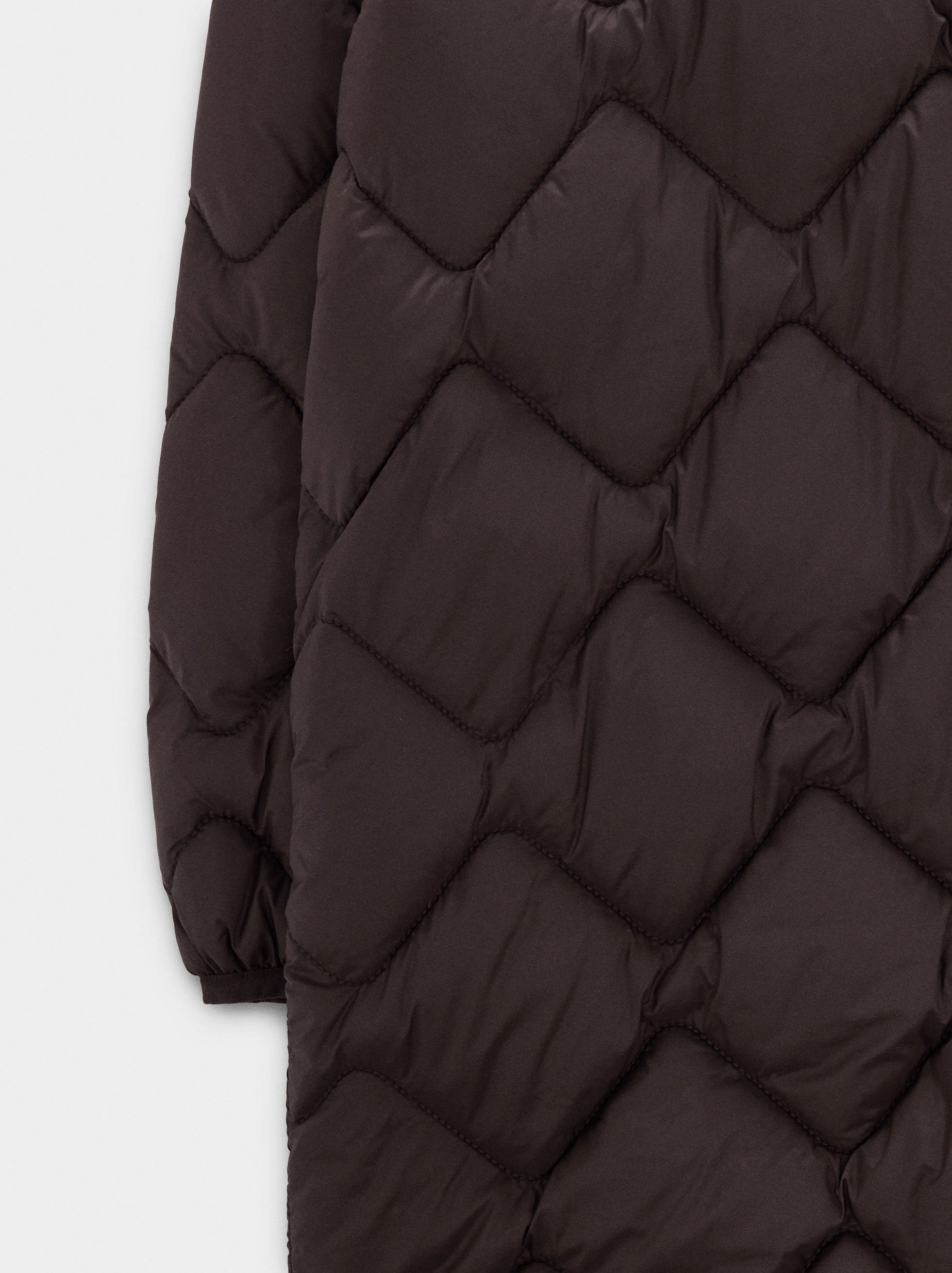 Long padded coat image number 5.0
