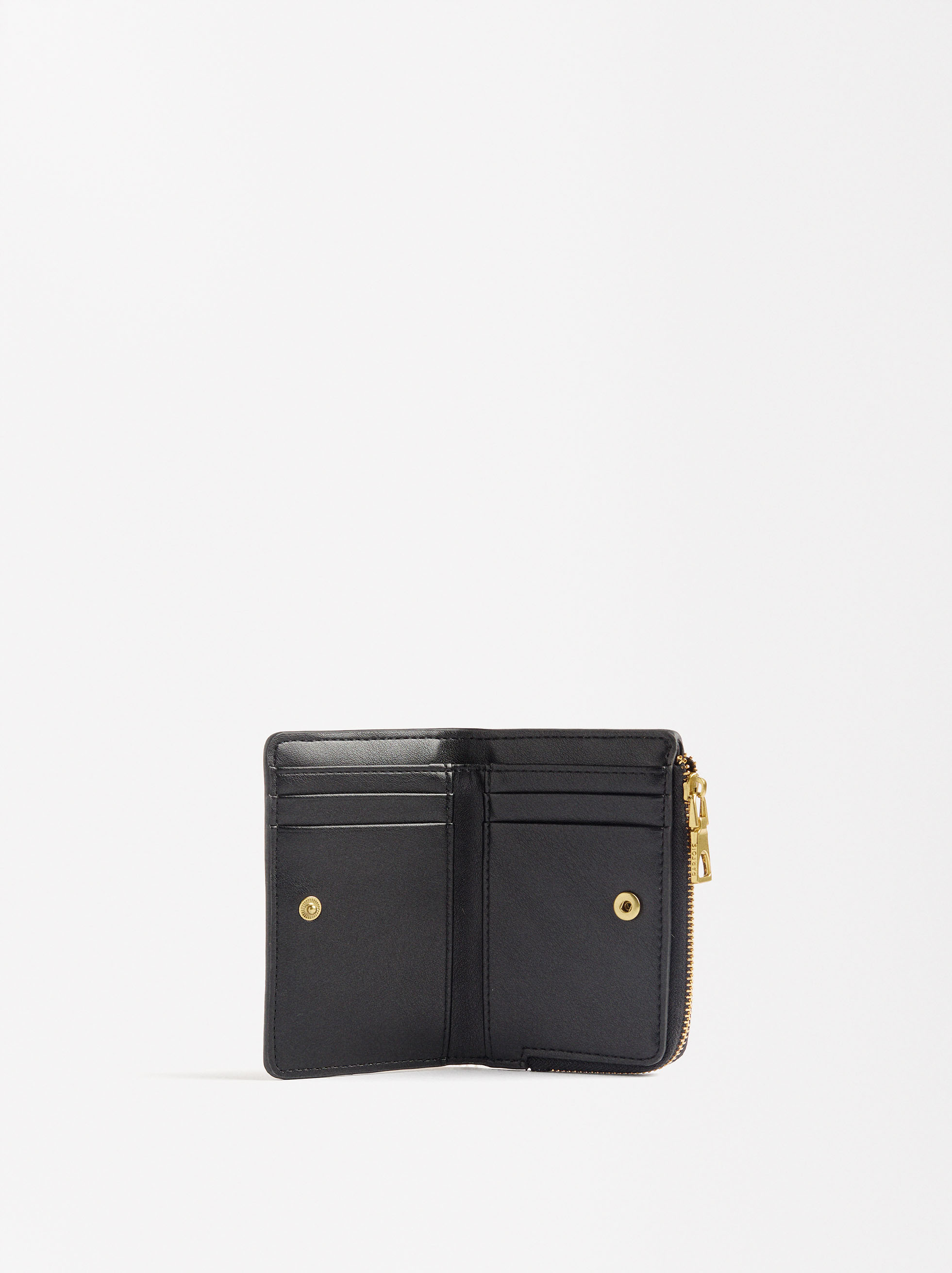 Animal print leather wallet image number 3.0