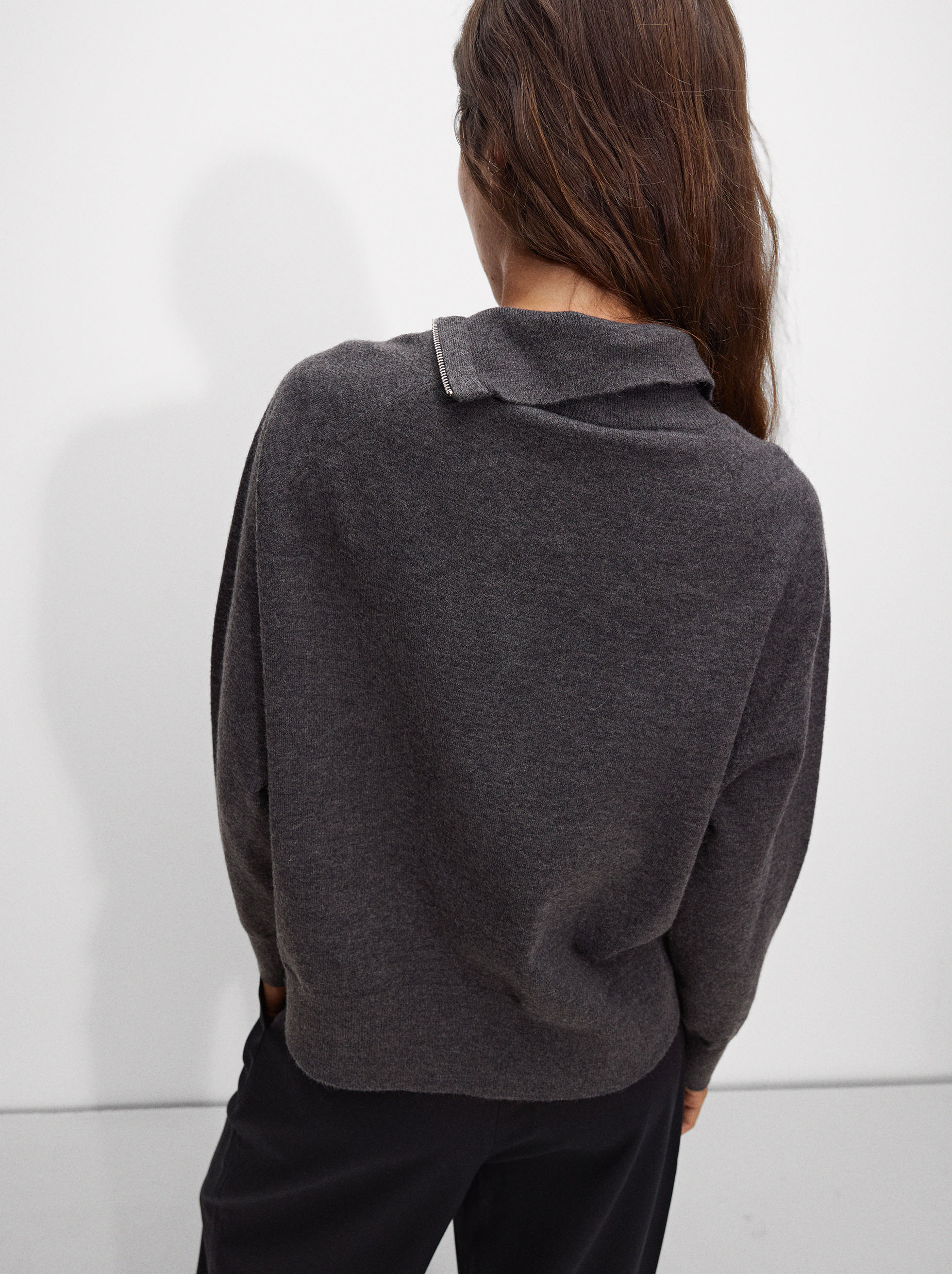 Knit sweater with wool image number 3.0