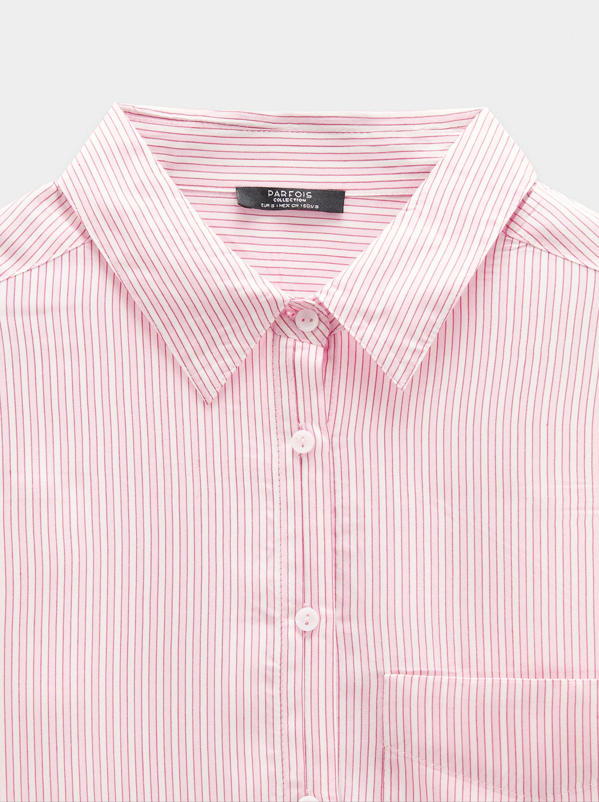 Shirt with pinstripe image number 6.0