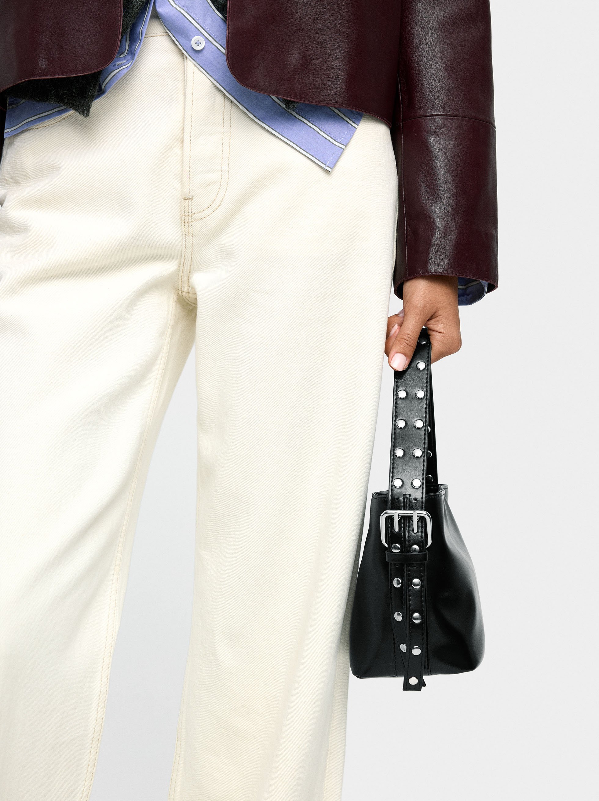 Bucket bag with studs image number 1.0