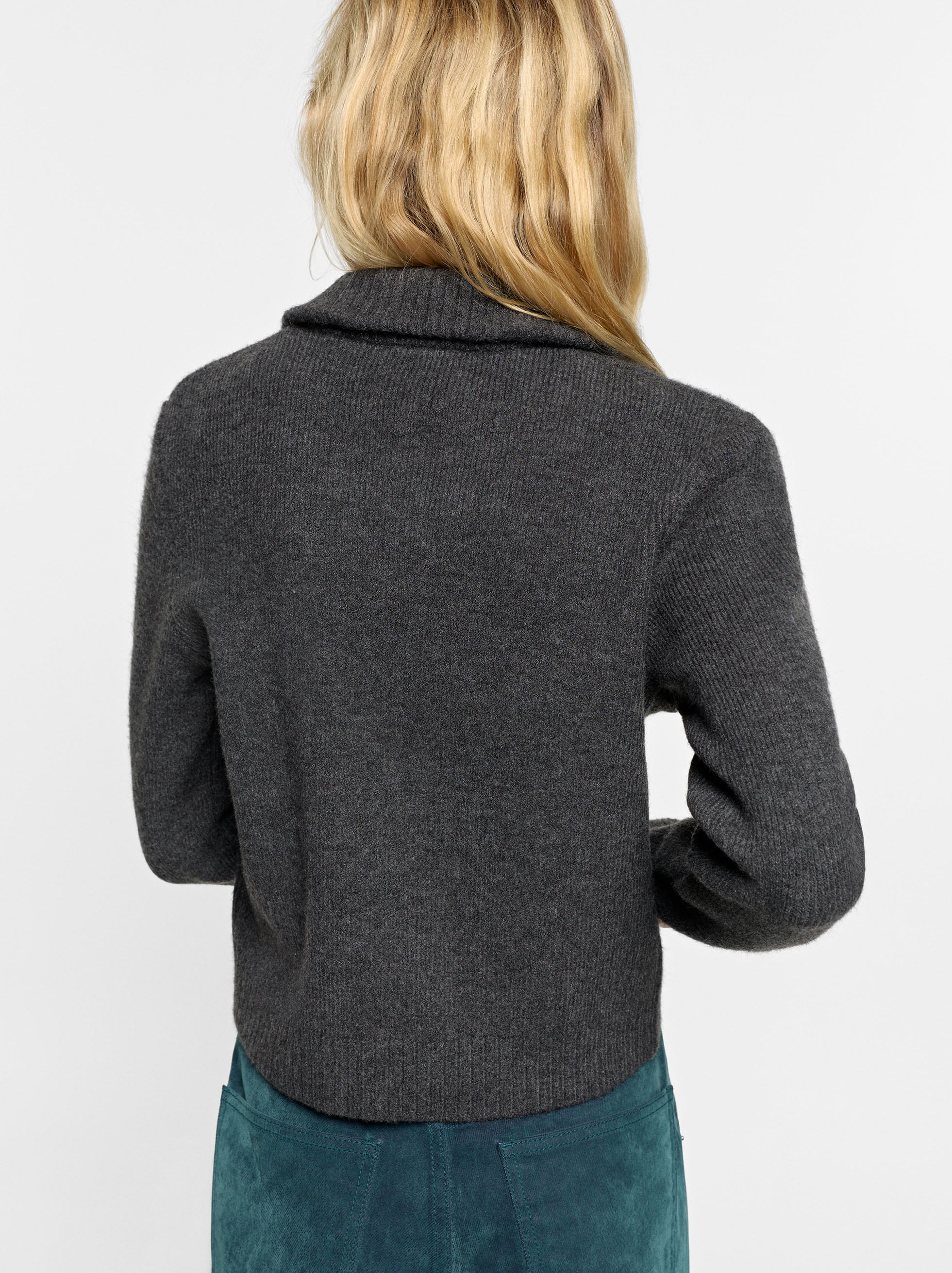 Strickjacke mit Doppelknopfleiste image number 3.0