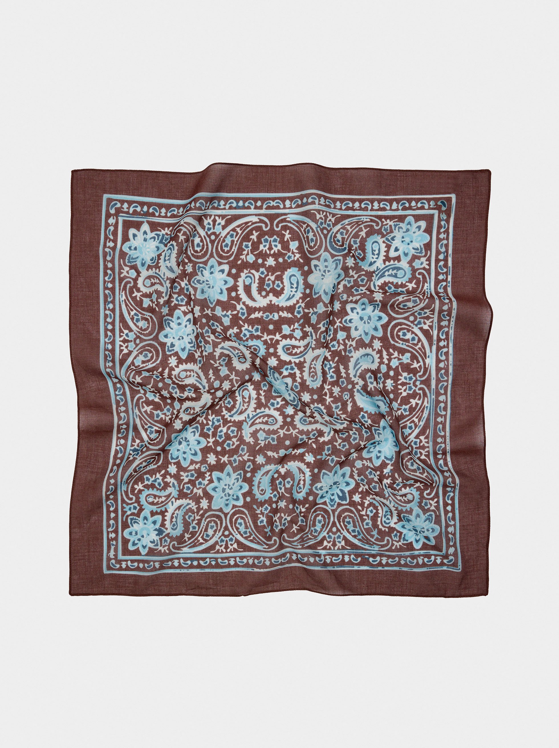 Foulard multifonctionnel imprimé 100% coton image number 0.0