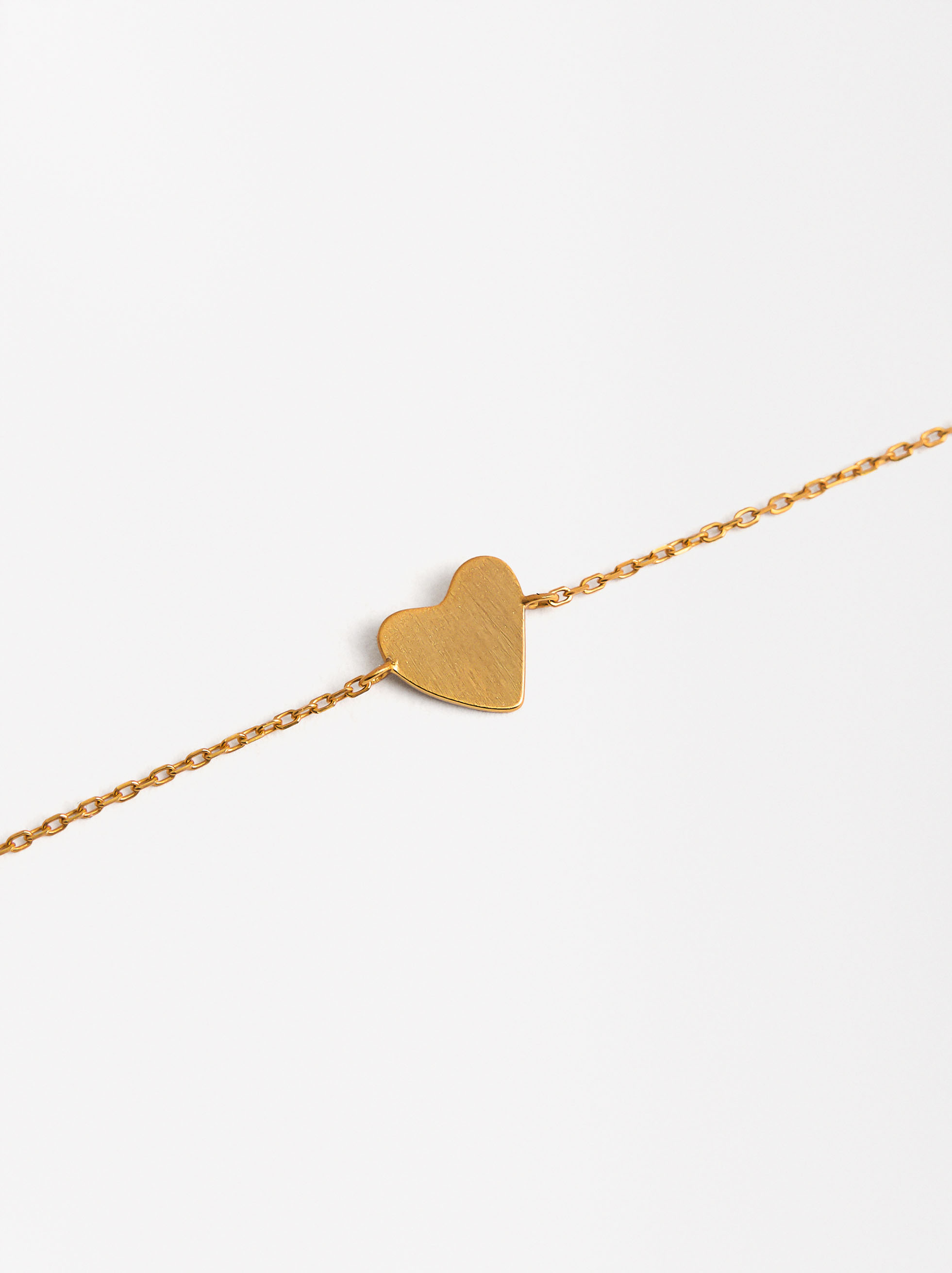  Pulsera con corazón - plata de ley 925 image number 2.0