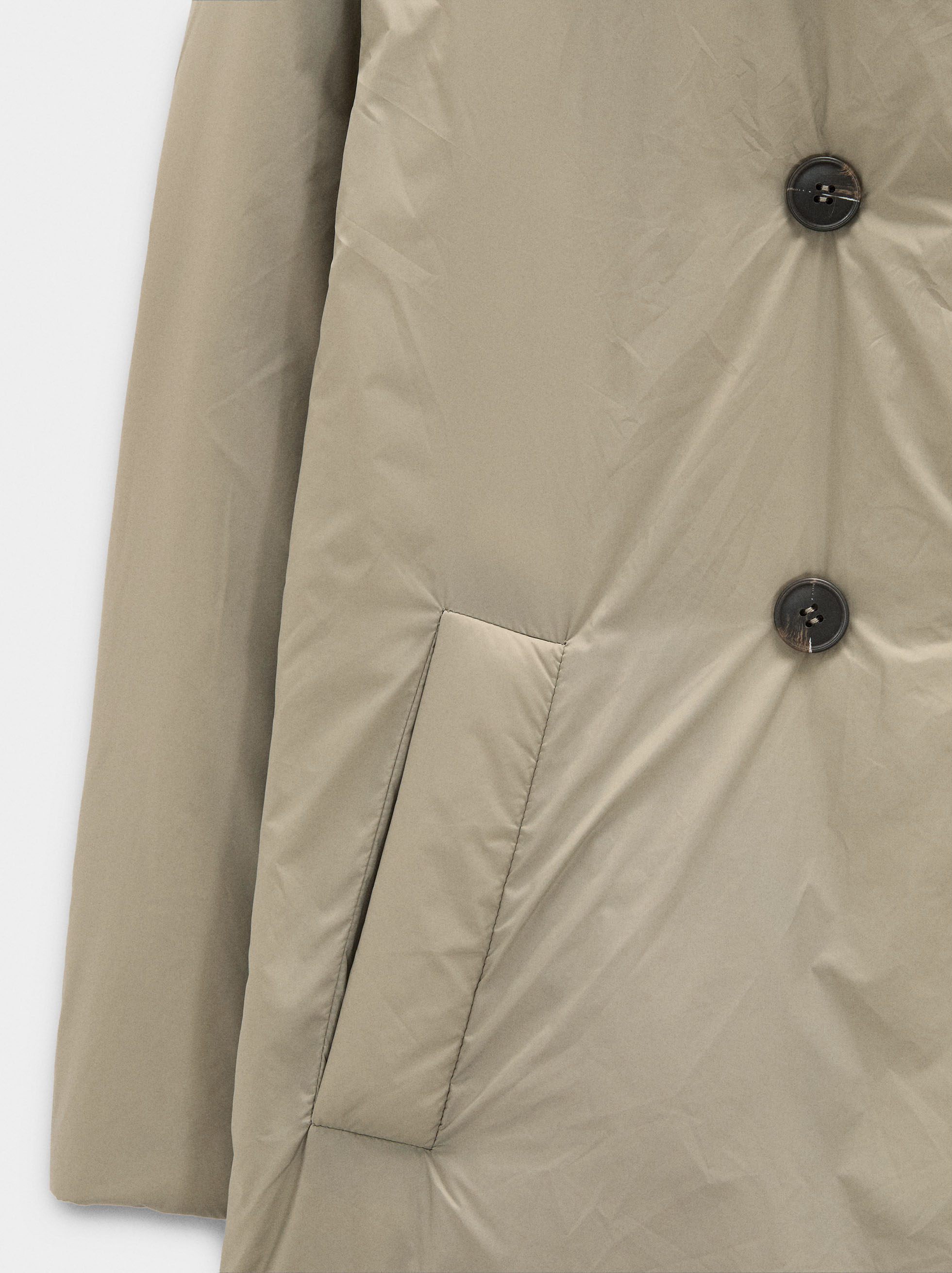 Manteau matelassé croisé image number 6.0