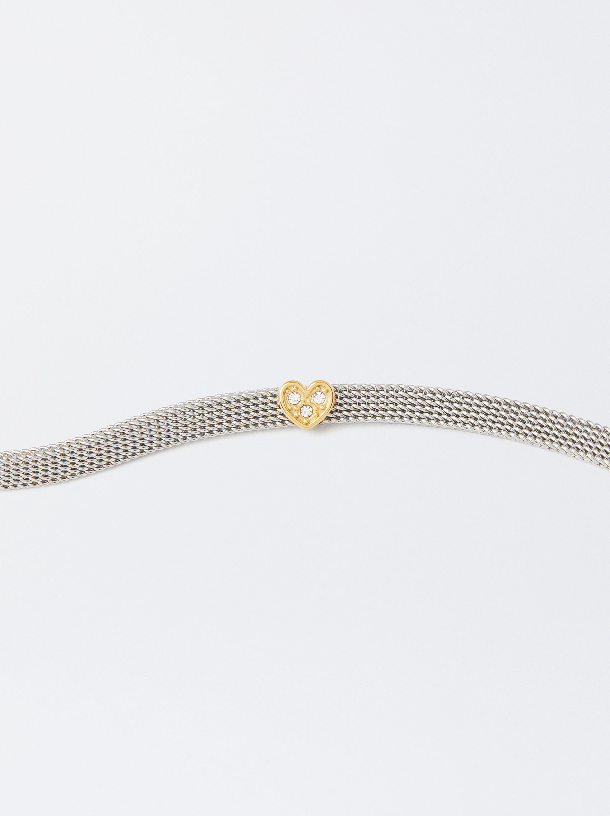 Sstainless Steel Heart Bracelet image number 1.0