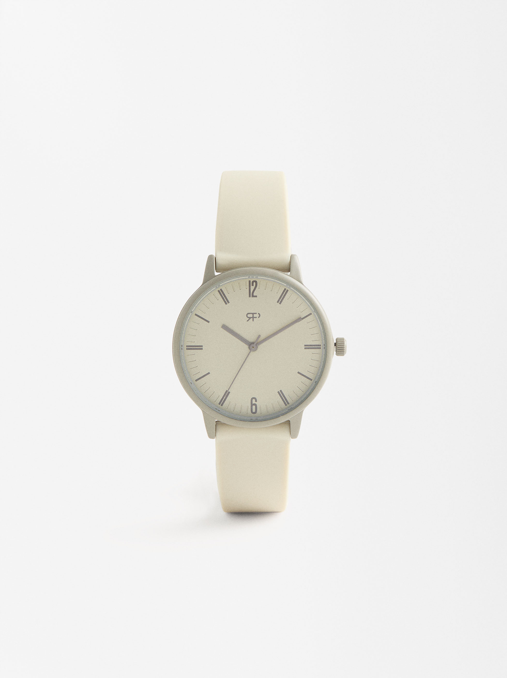 Watch with silicone strap image number 0.0