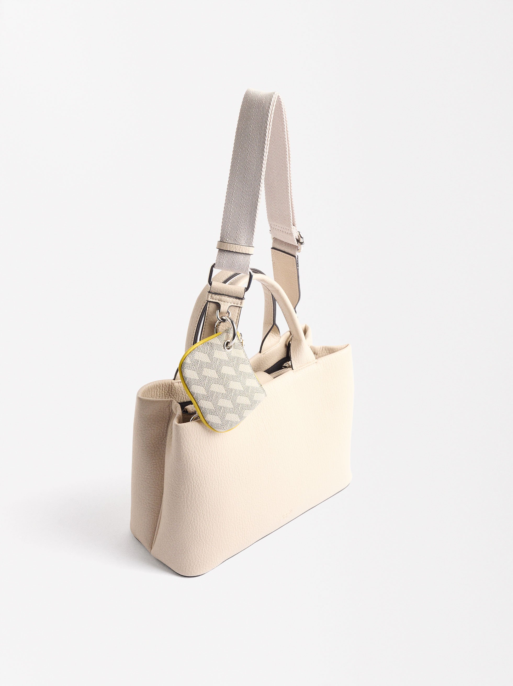 Tote bag with shoulder strap M image number 2.0